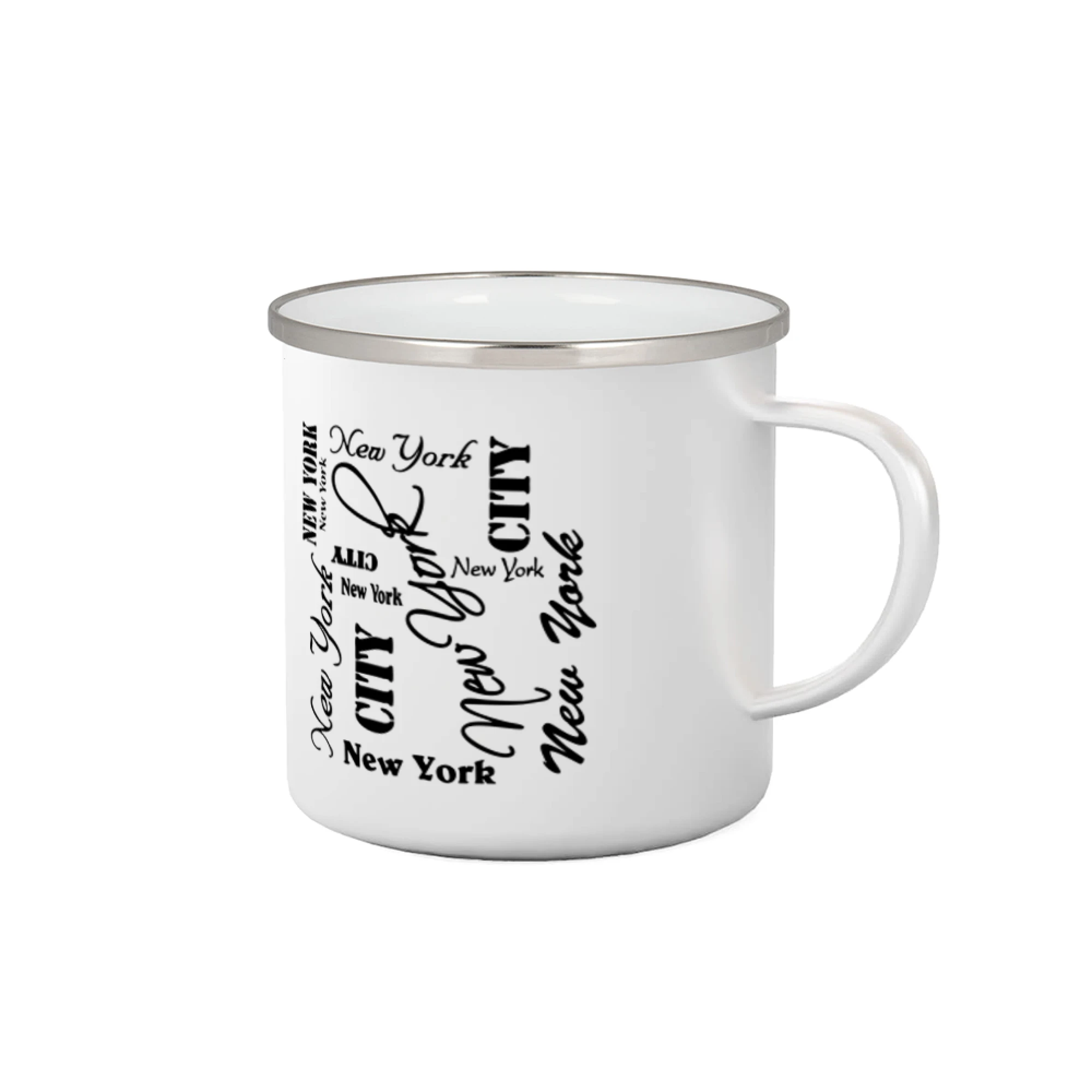 Tričká USA - New York City font - Plecháčik