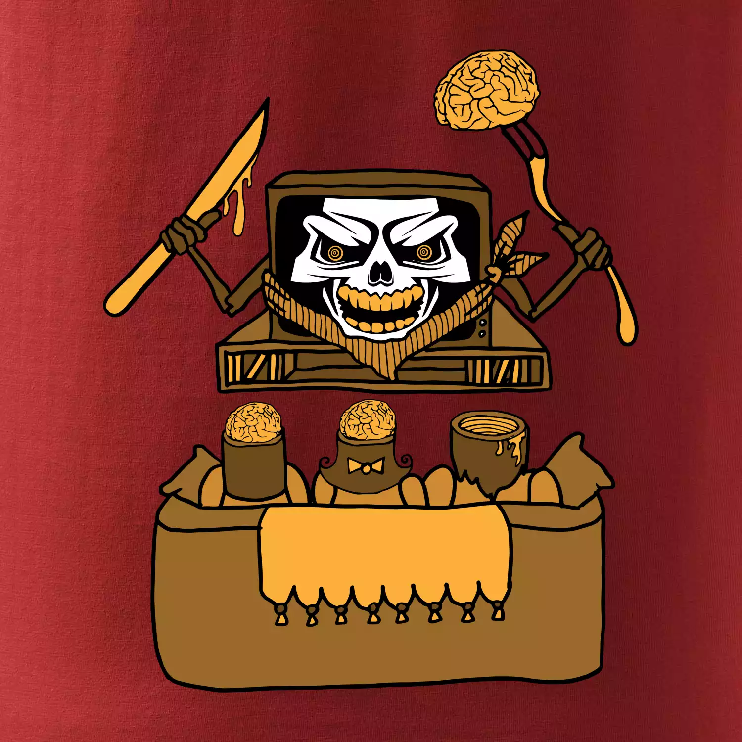 Mozkožrút - televízia (Pecka design)