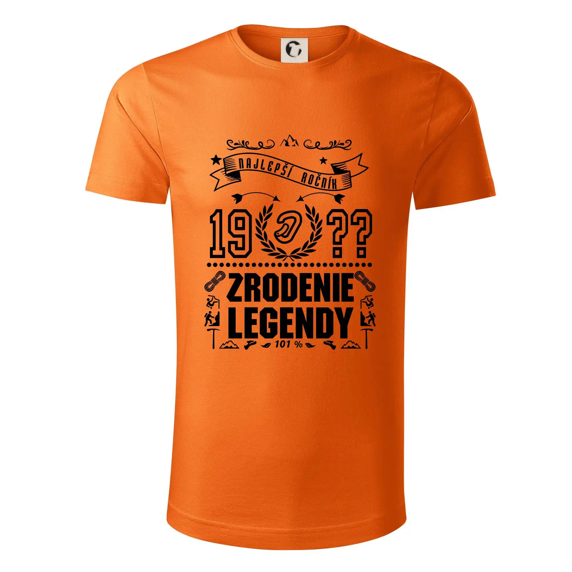 Trička Zrodenie legendy - Zrodenie legendy - pre horolezcov - Tričko z organickej bavlny