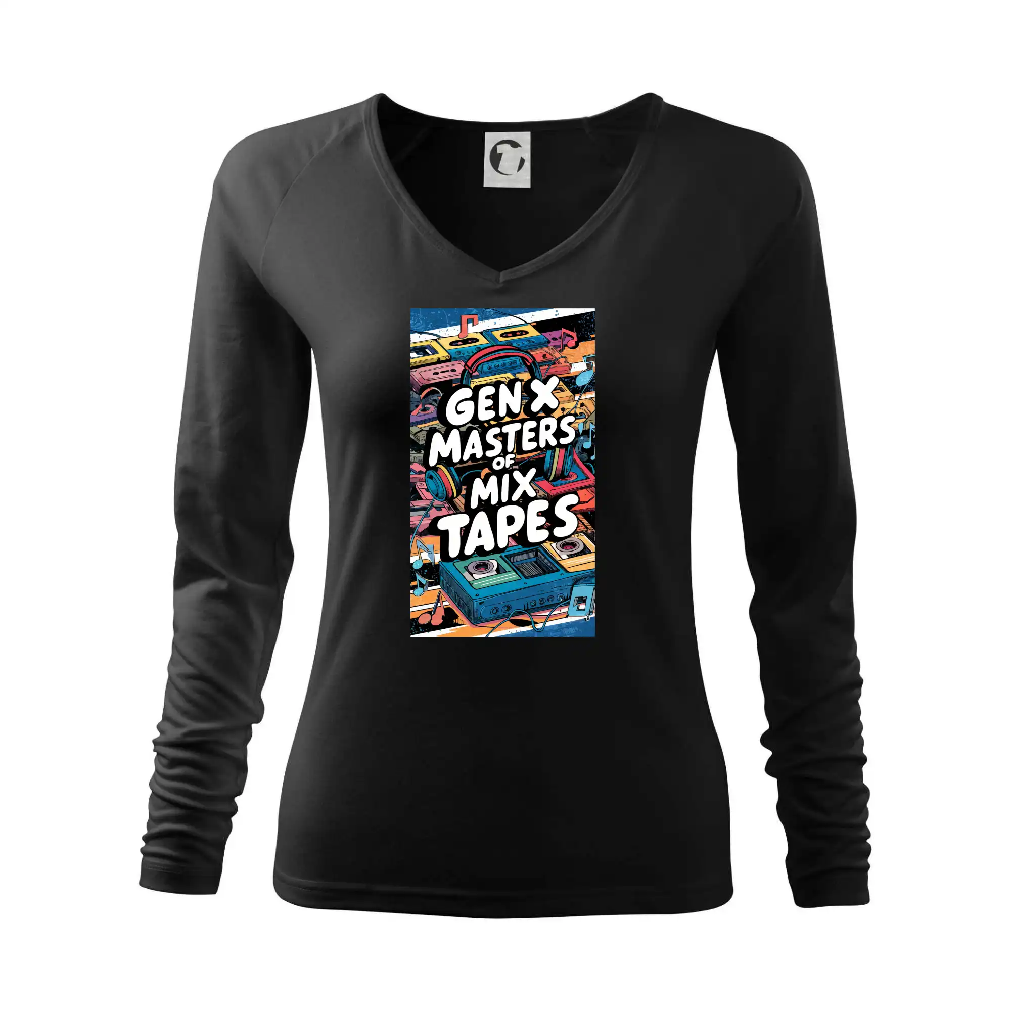 Tričká s motívmi ktoré frčia na internete - Generace X (Gen X) - Master od Tapes - Tričko dámske Elegance