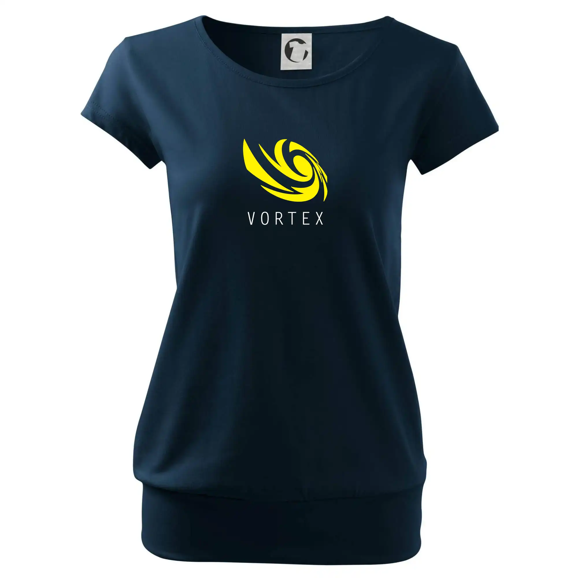 Tričká, mikiny a šiltovky pre Youtubery - Vortex logo farebné - Voľné tričko city