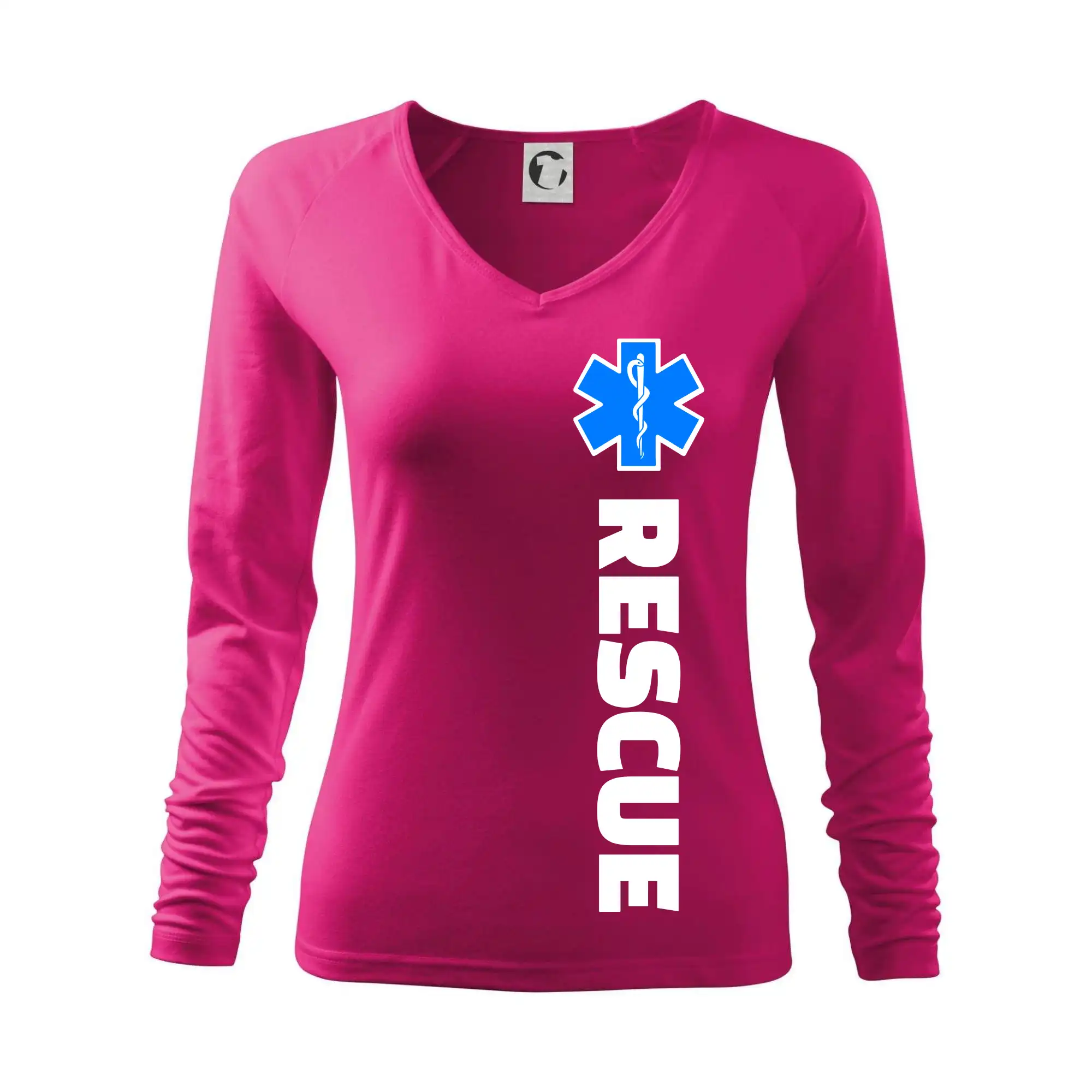 Tričká a mikiny pre záchranárov a lekárov - Kvalitné oblečenie pre zdravotníkov - Rescue - pre záchranárov - Tričko dámske Elegance