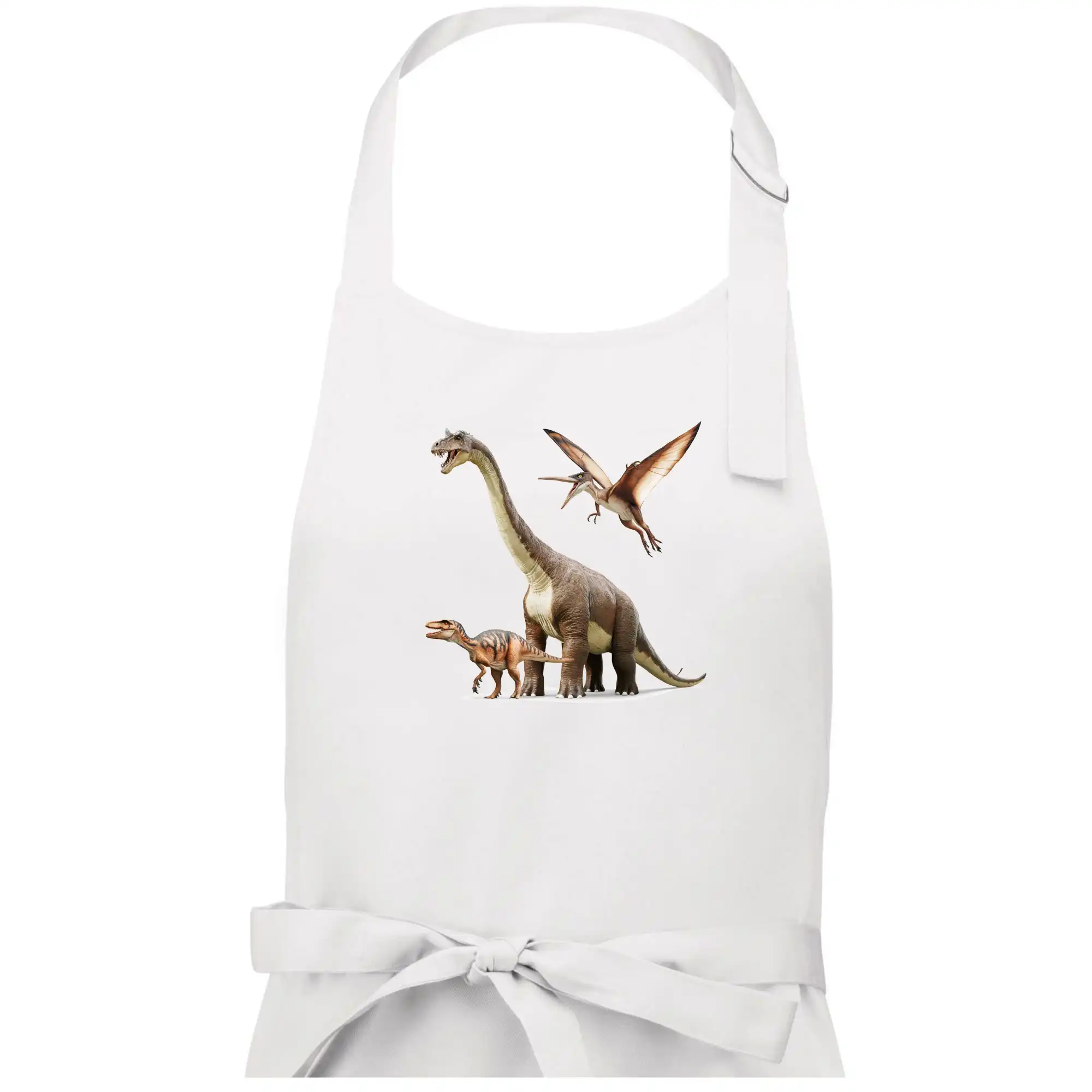 Tričká so zvieratami - Fotka s dinosaurami - Dámska zástera na varenie