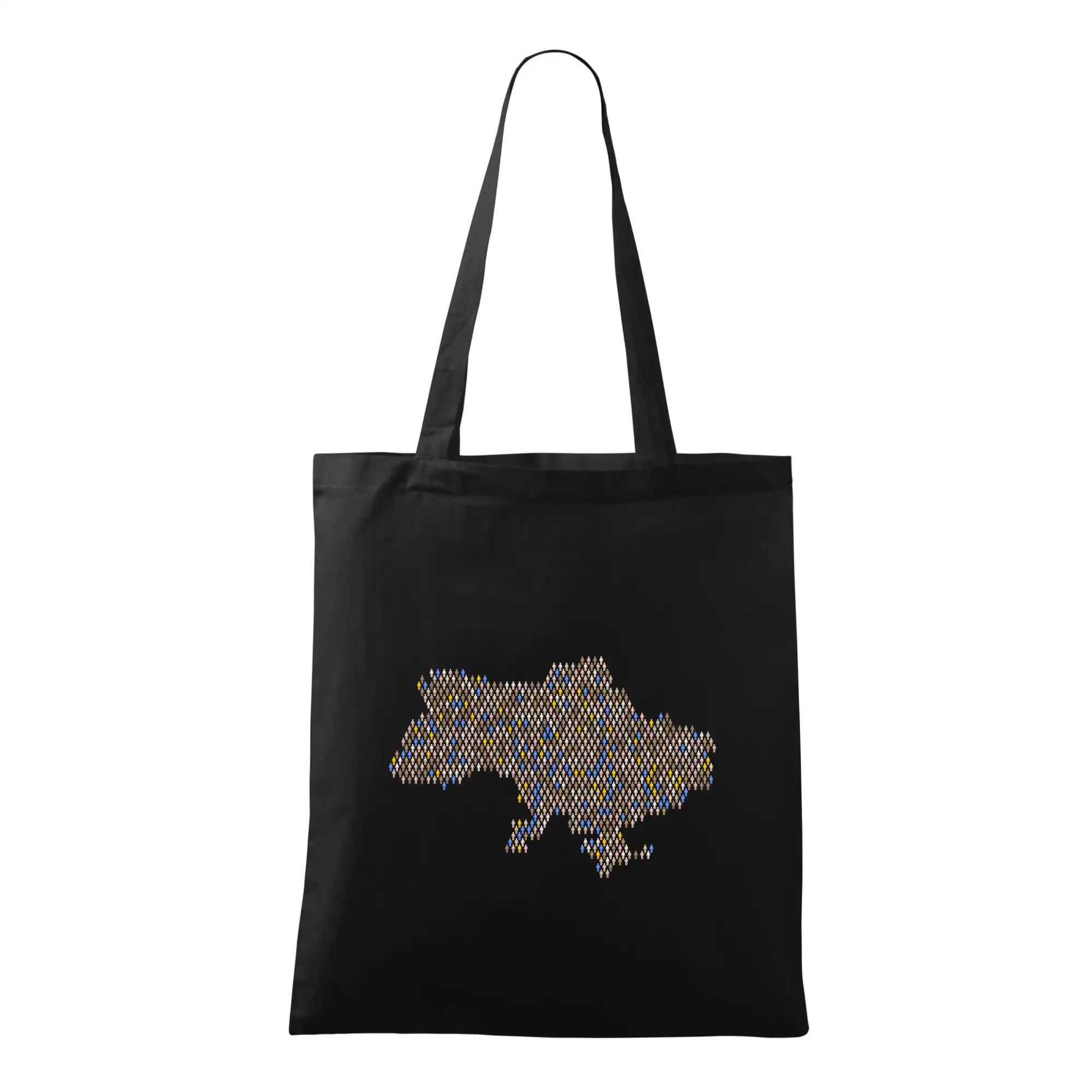 Mapa Ukrajiny panáčci