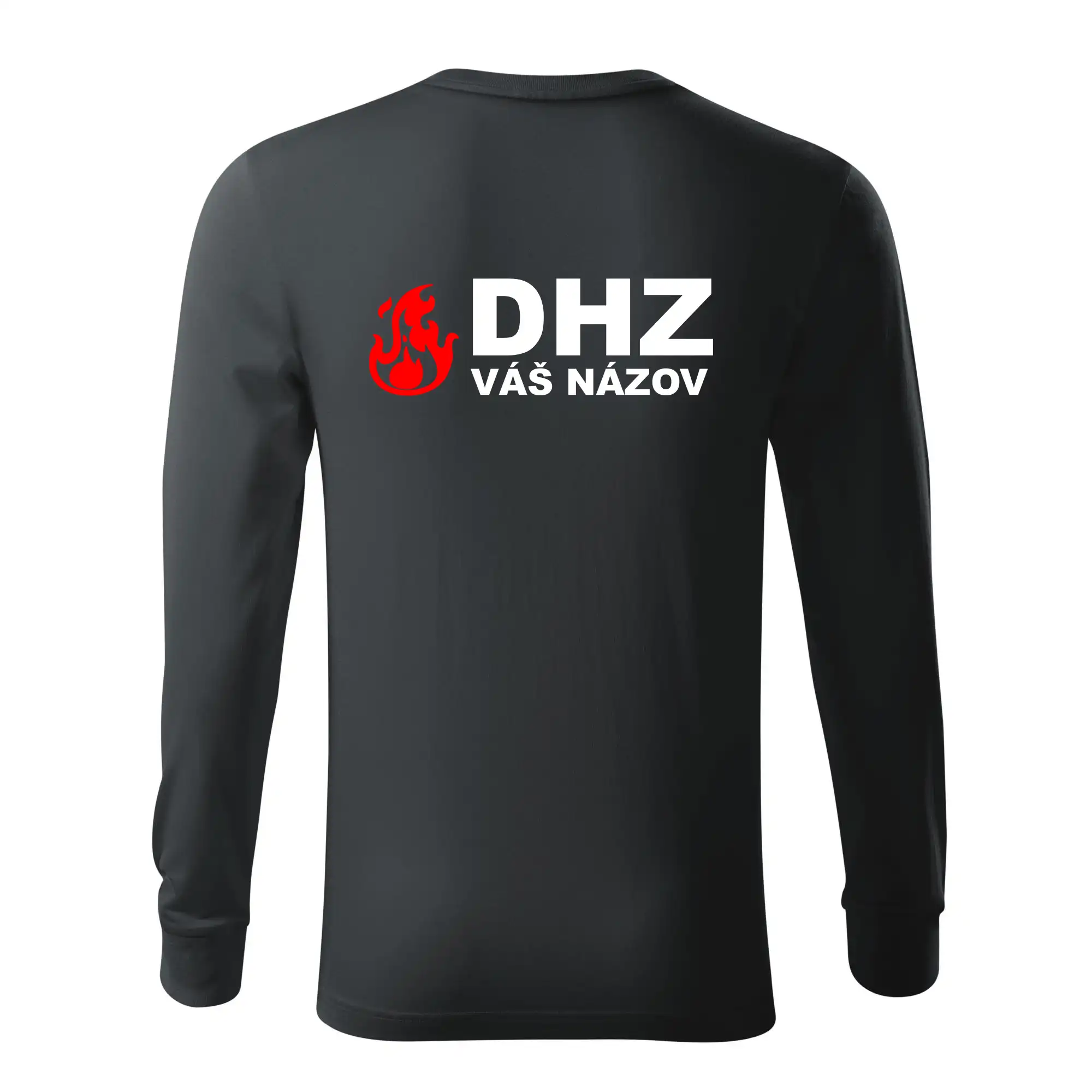 DHZ (oheň, firesport, názov sboru - vlastný nápis)
