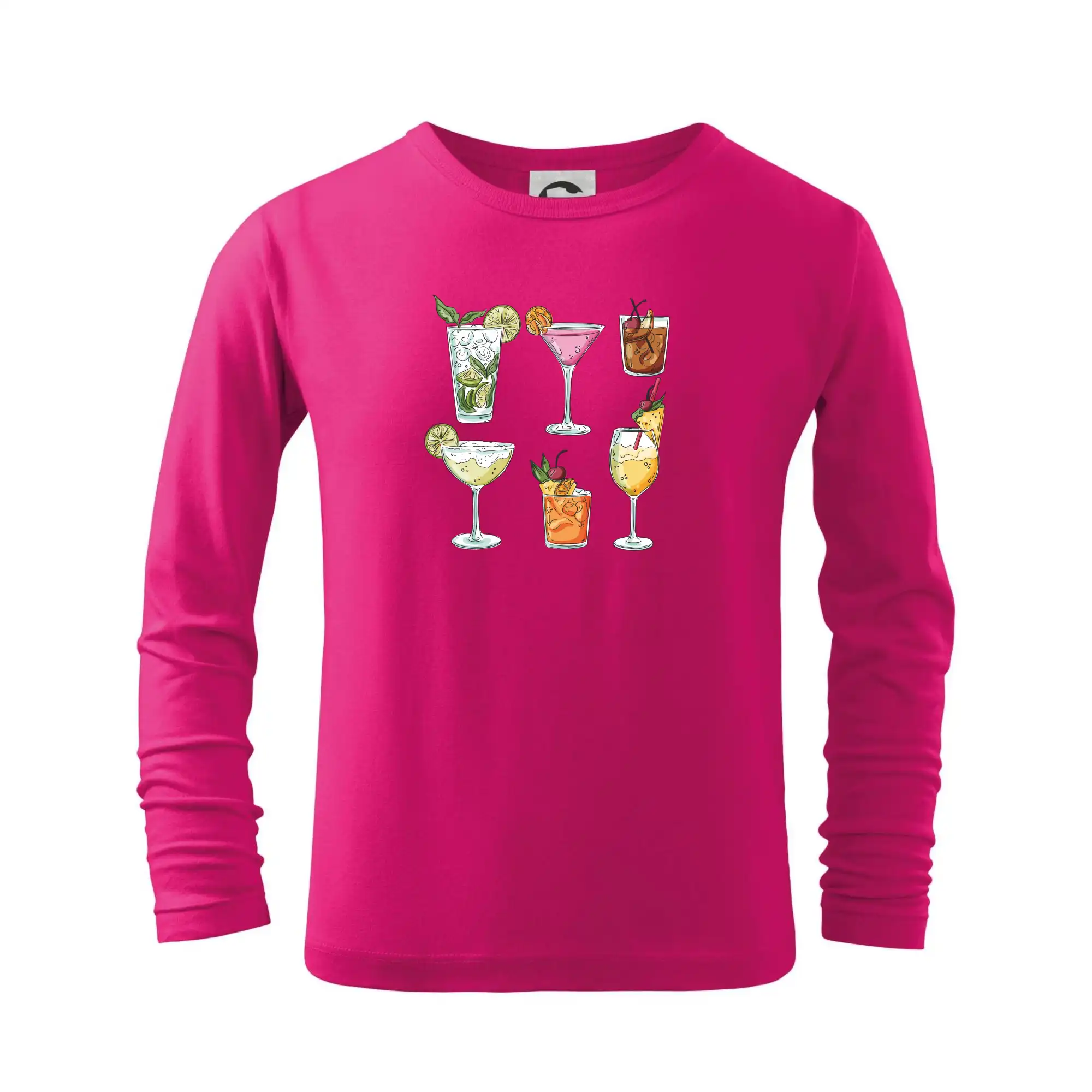 Vtipná tričká s motívmi pitie - ostatné - Koktaily - Tričko detské Long Sleeve