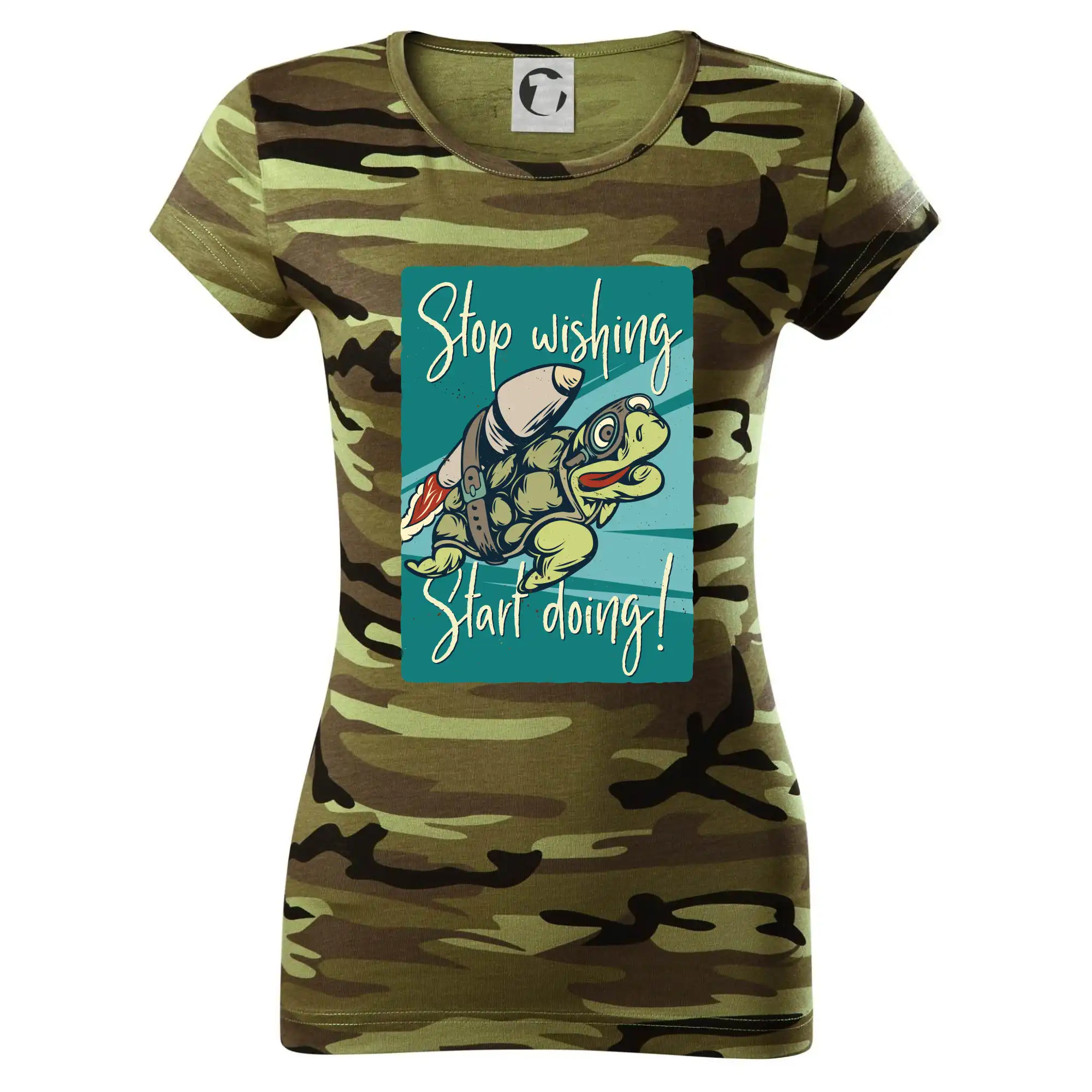 Stop wishing start doing želva