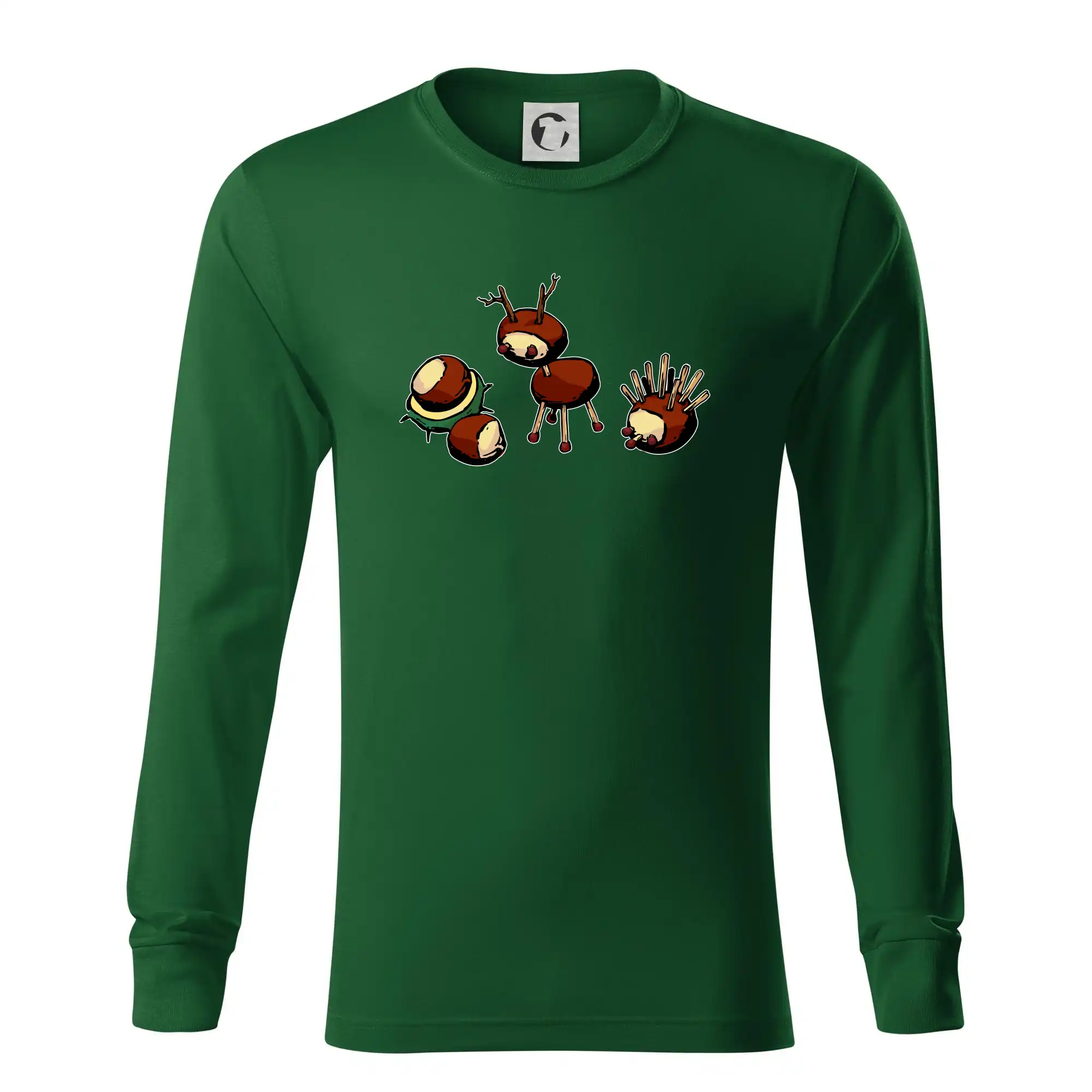 Kaštanová zvířátka - v řadě