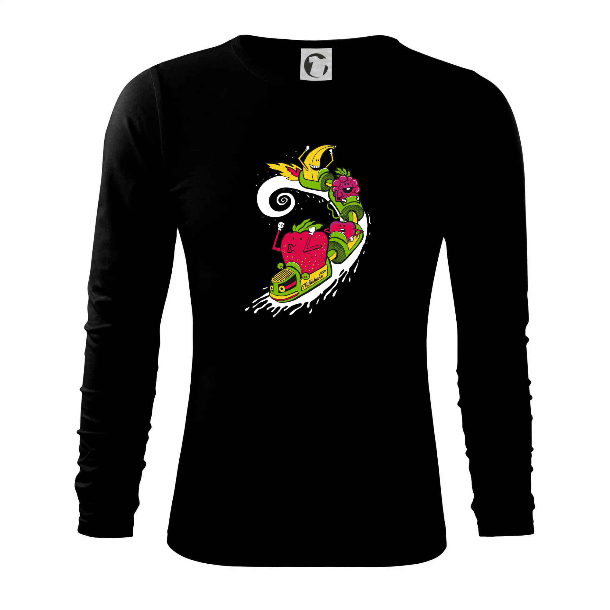 Milkshake vlak kreslený (Pecka design)