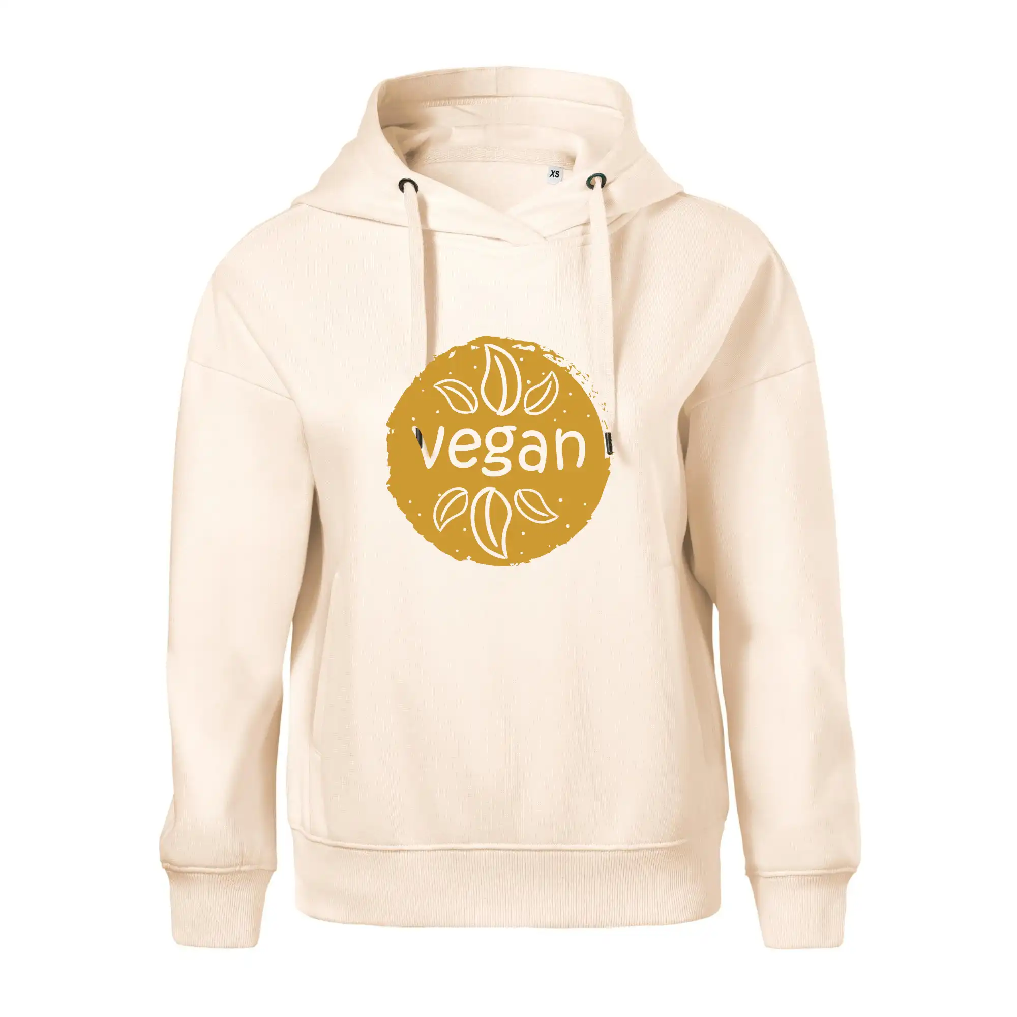 Vegan hnědá kruh