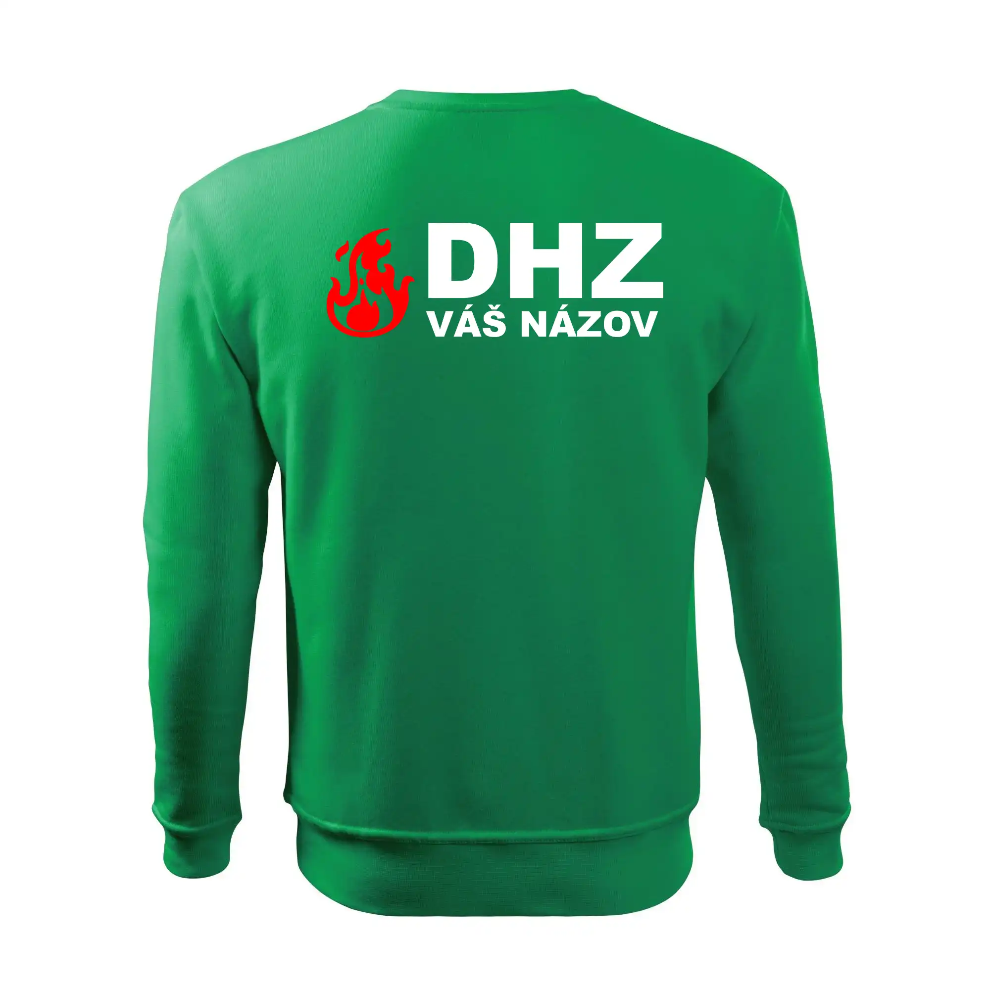 DHZ (oheň, názov sboru - vlastný nápis)