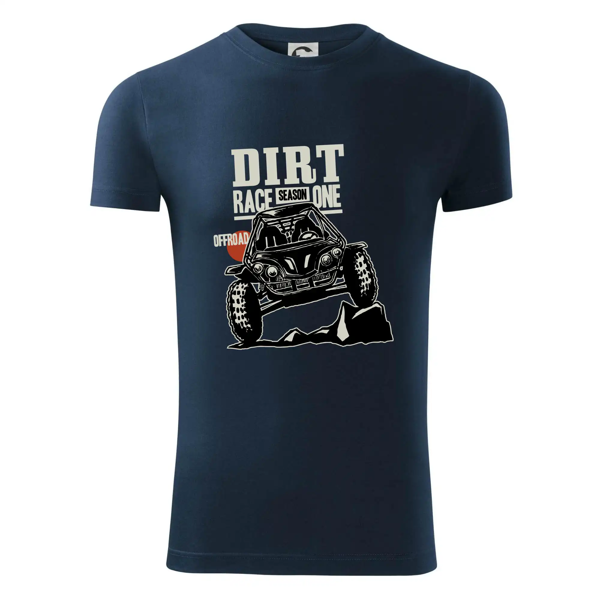 Auto tričká - Dirt race offroad - Viper FIT - Pánske zúžené tričko
