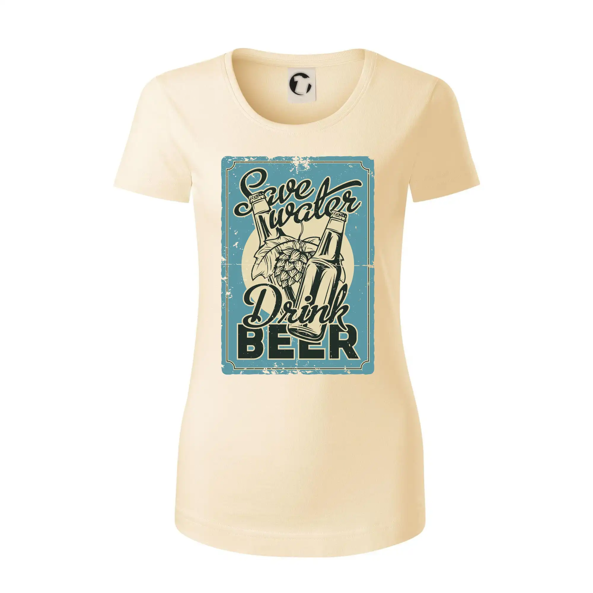 Save water drink beer poster