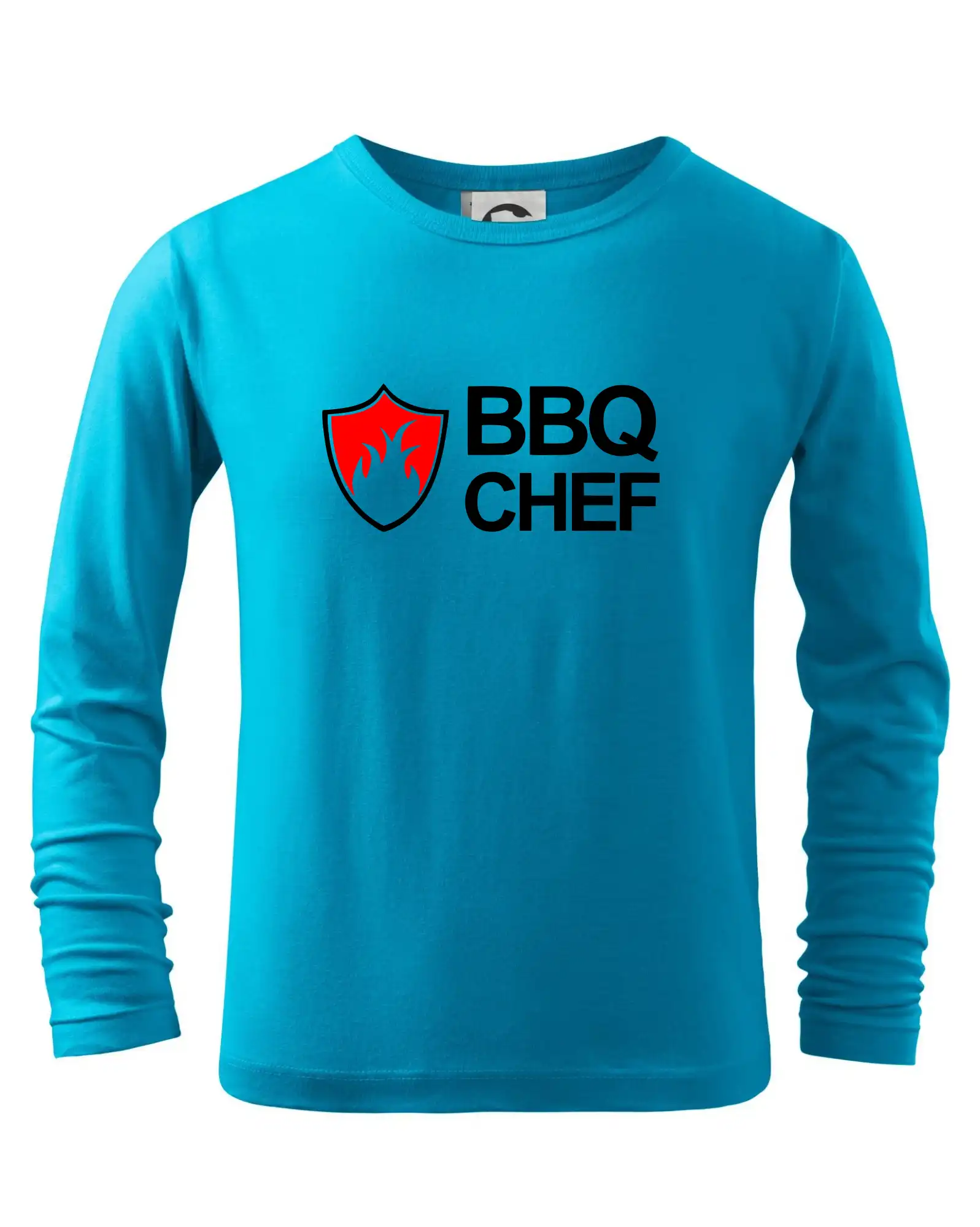 Tričká a zástery na grilovanie - Grilovanie - BBQ Chef - Tričko detské Long Sleeve