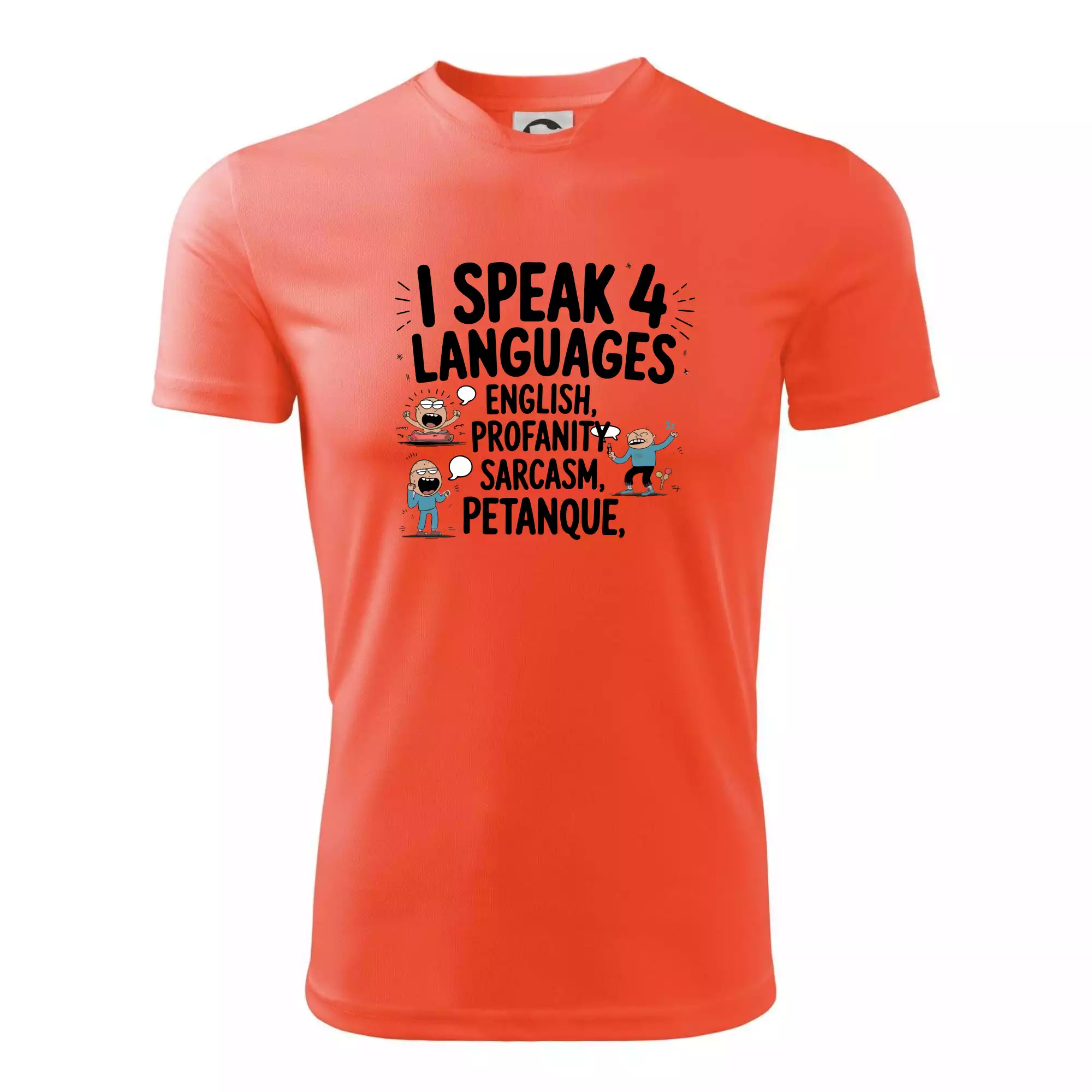 I speak 4 language - Petanque