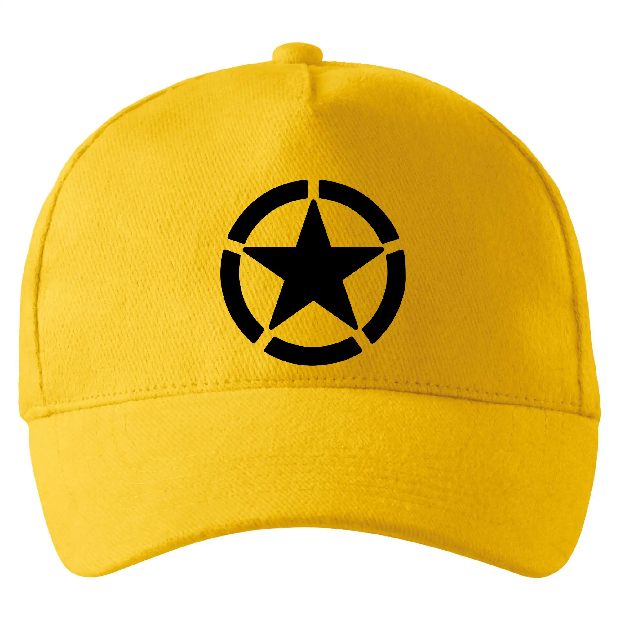 Army hvězda - Šiltovka so zahnutým šiltom a mosaznou sponou