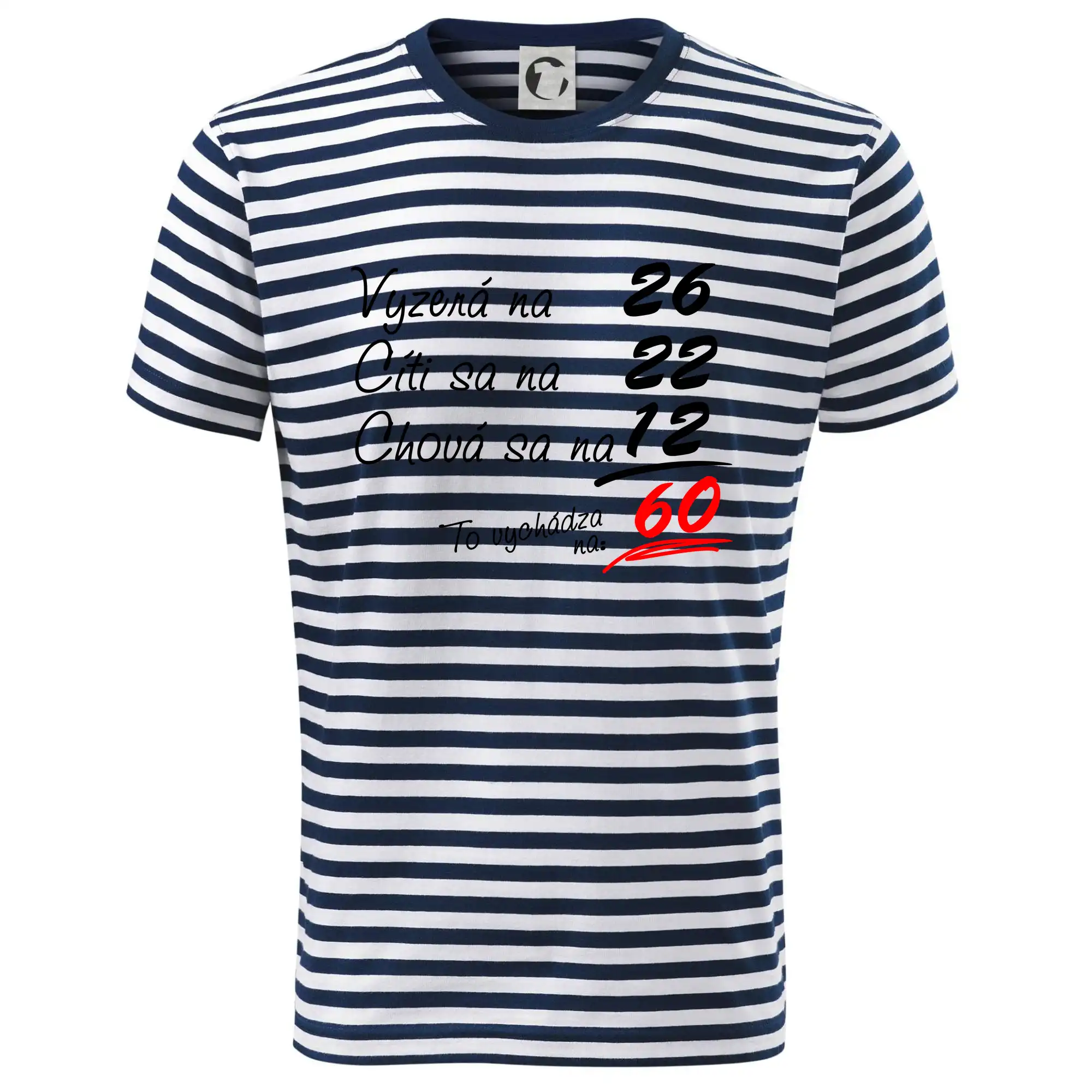 Tričko k 60. narodeninám - Vyzerá, cíti sa, chová sa - 60 rokov - Dětské triko na vodu