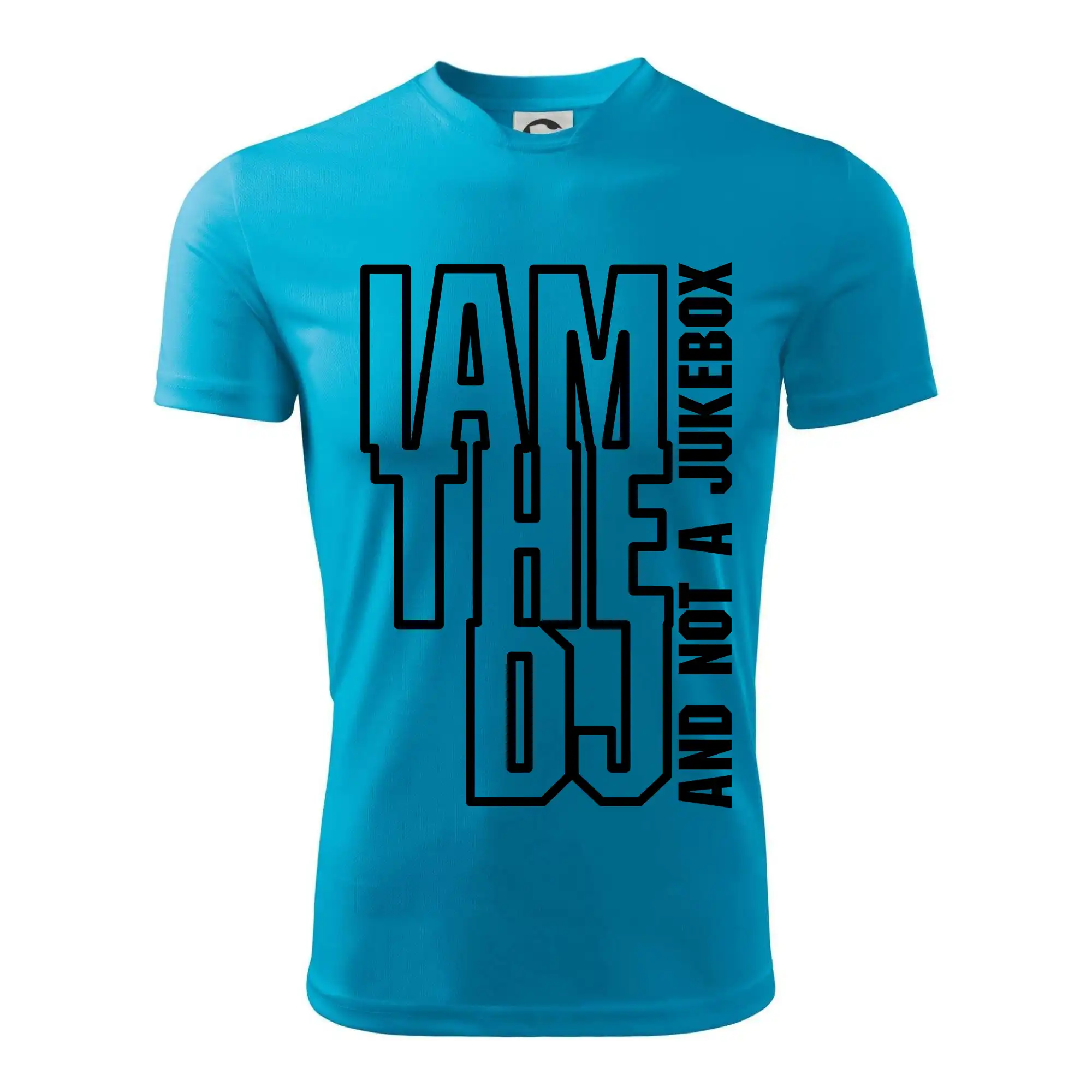 Tričká na párty - Iam the dj and not a jukebox na výšku - Detské tričko športové