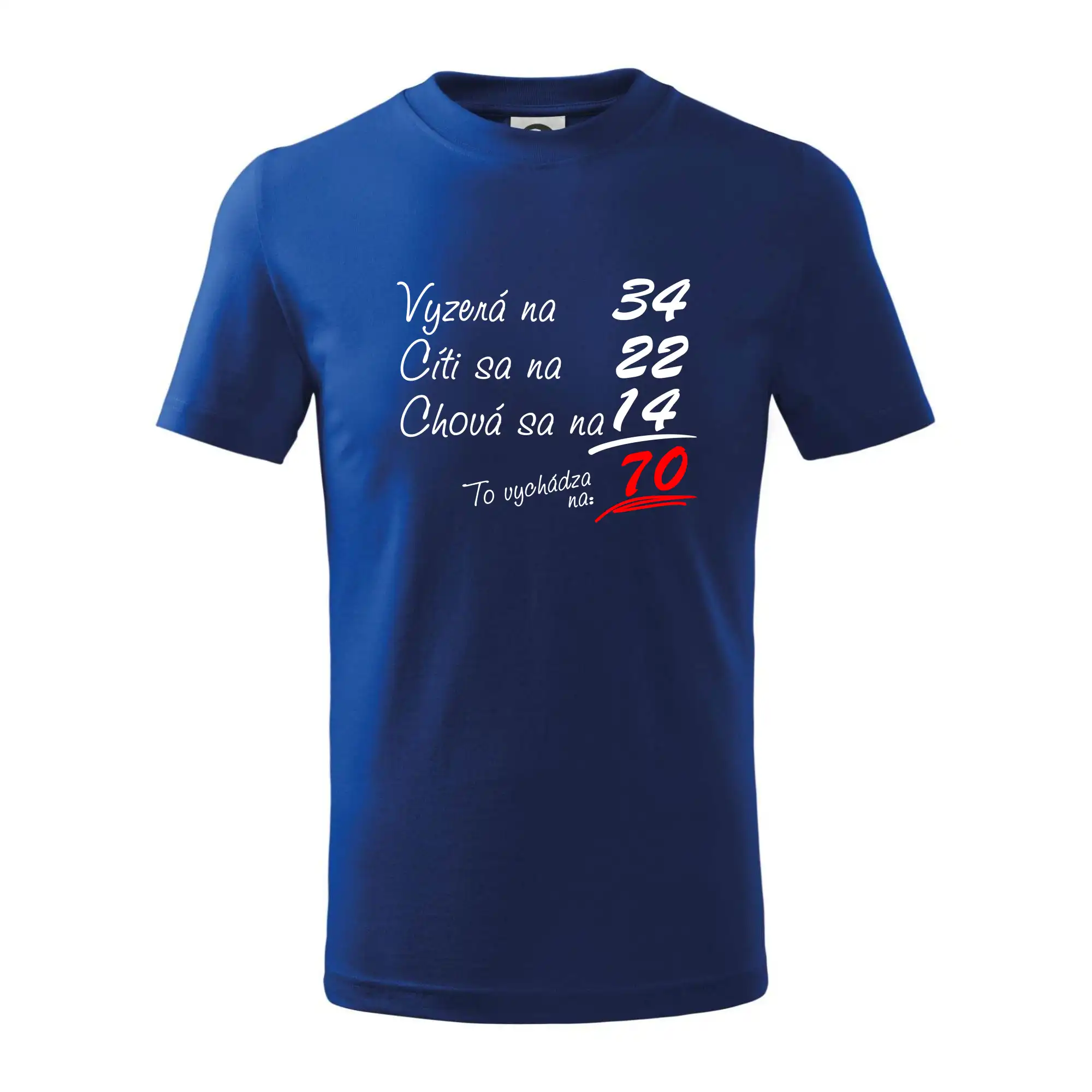 Vyzerá, cíti sa, chová sa - 70 rokov