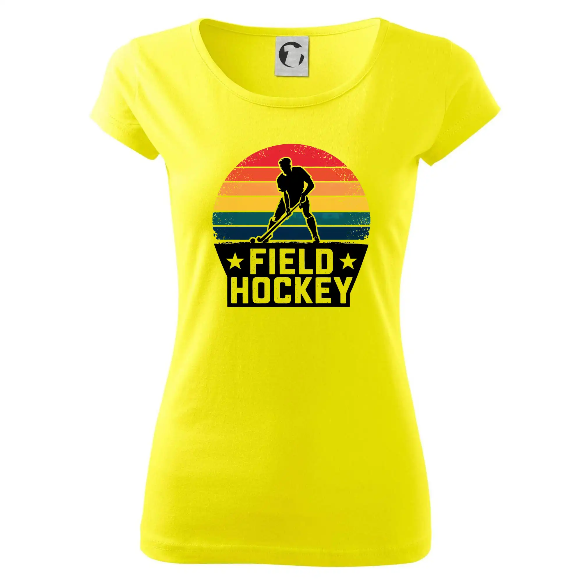 Ostatné športy - Field hockey vintage kruh - Dámske tričko Pure