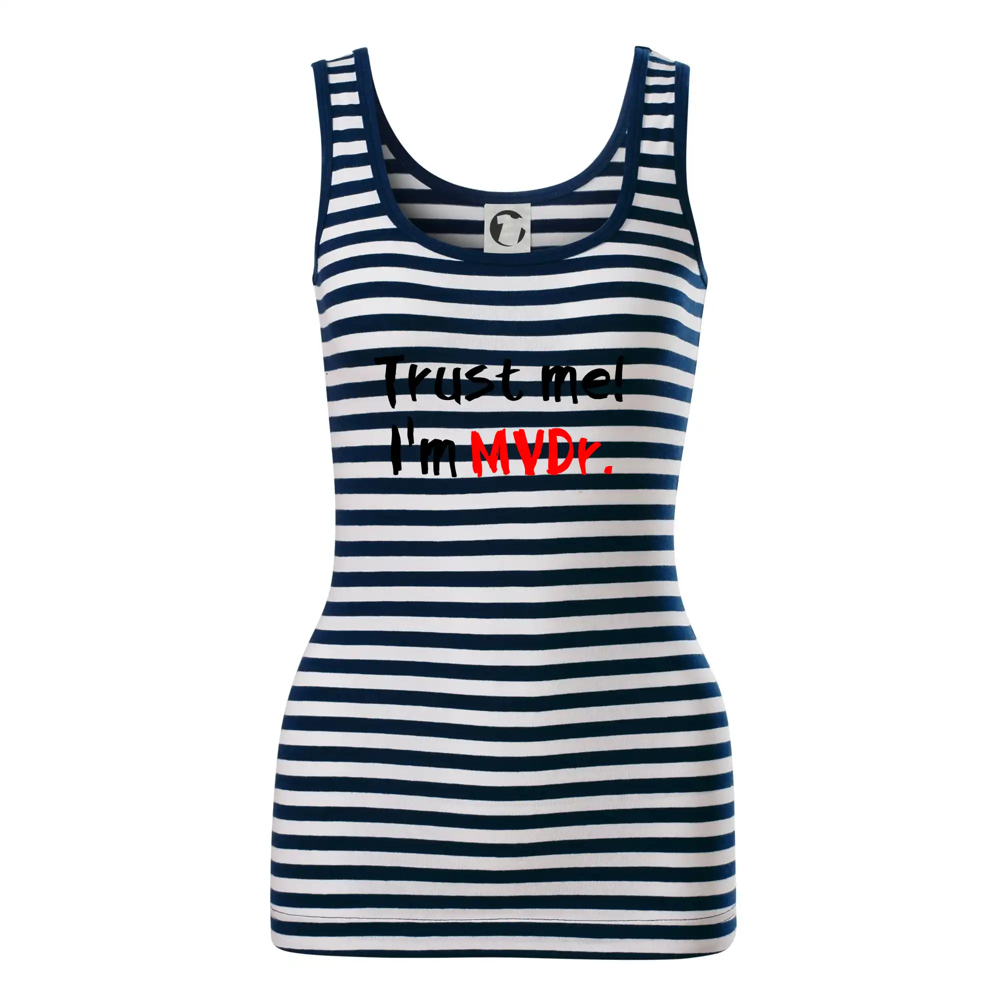 Tričká na ukončenie štúdia - Trust me I´m  MVDr. / Ver mi som MVDr. - Sailor tielko na vodu
