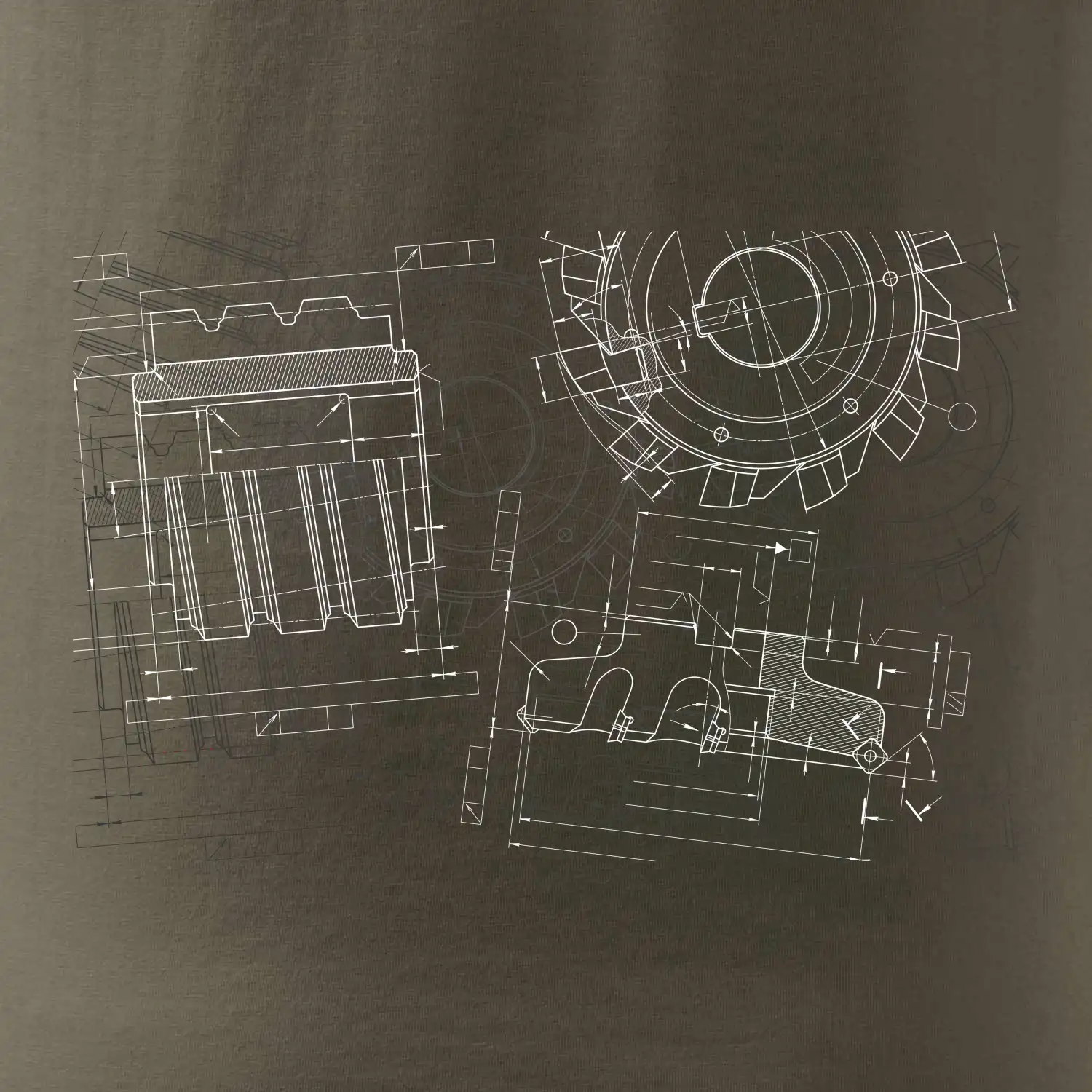 Technické výkresy - frézky