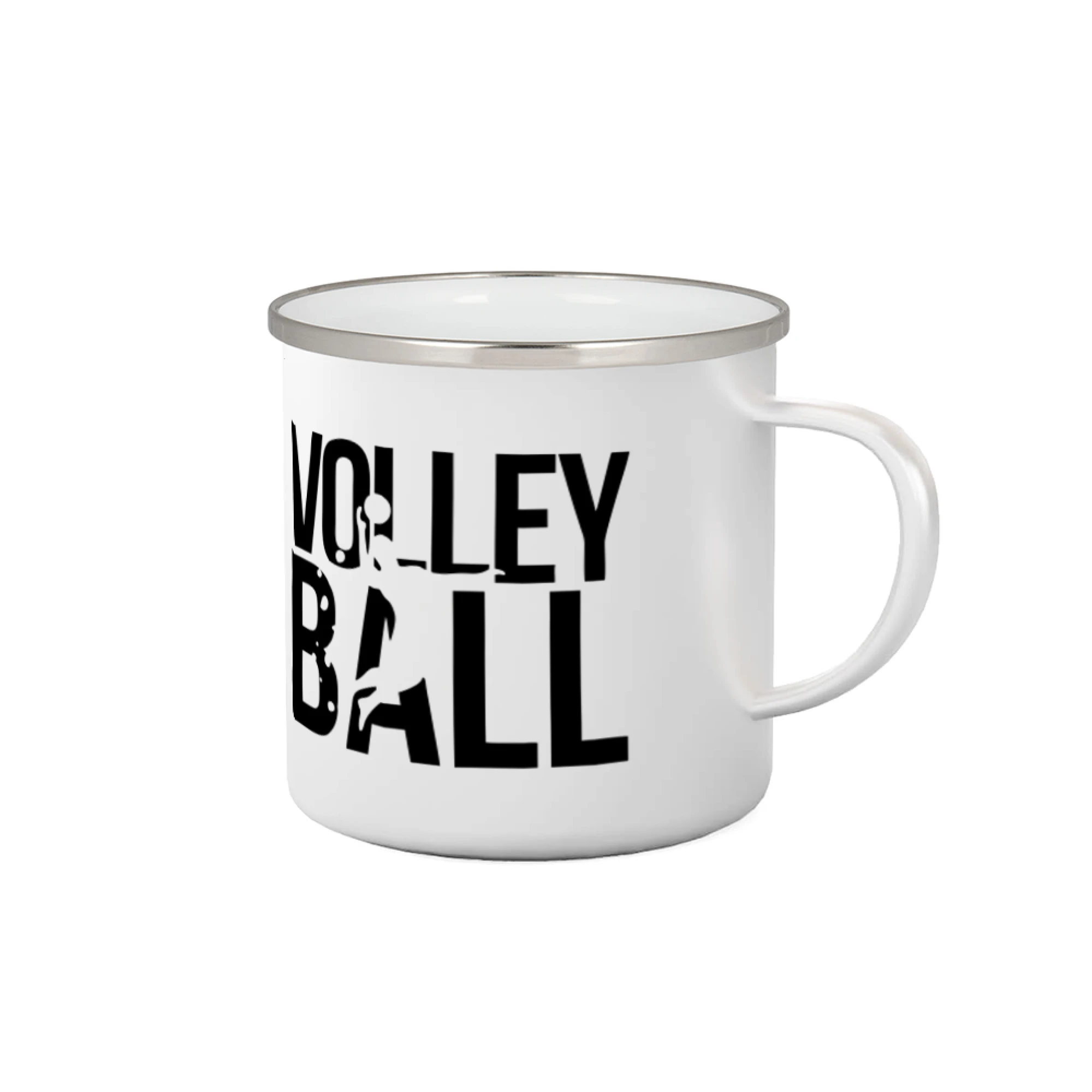 Trička na volejbal - Volleyball nápis - Plecháčik