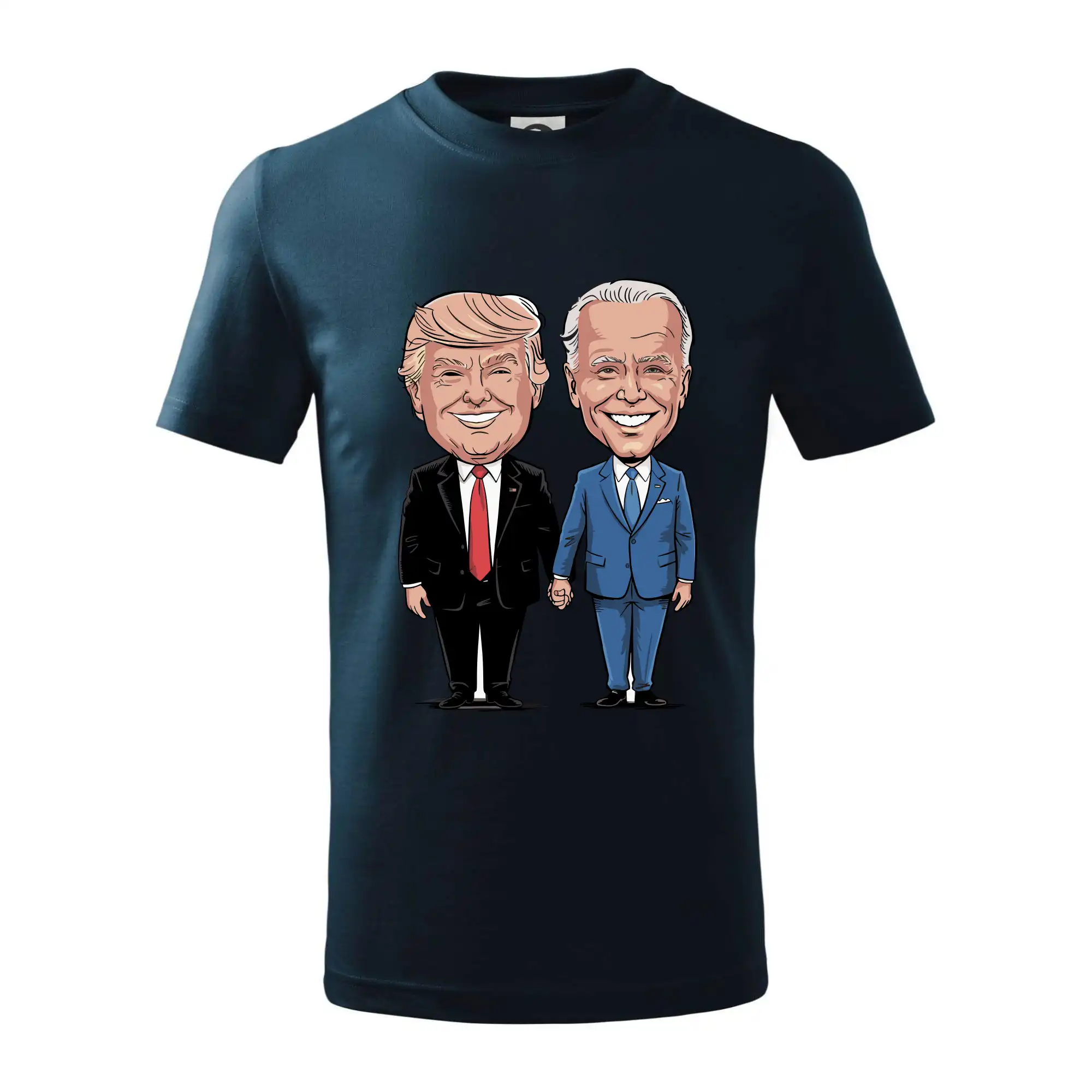Politické tričká - Trump a Biden - veľký kamaráti - Tričko detské bavlnené