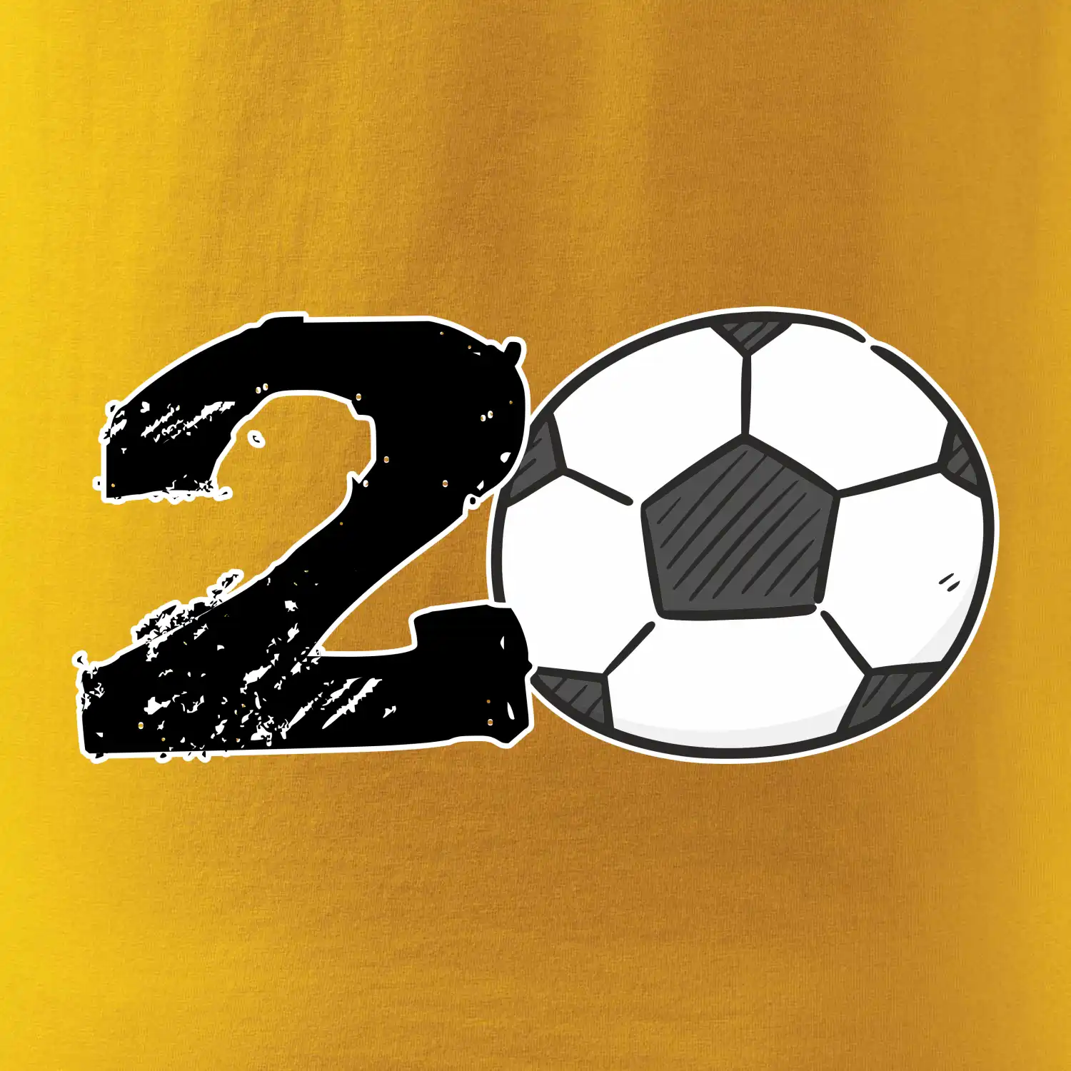 Fotbal kulaté narozeniny 20