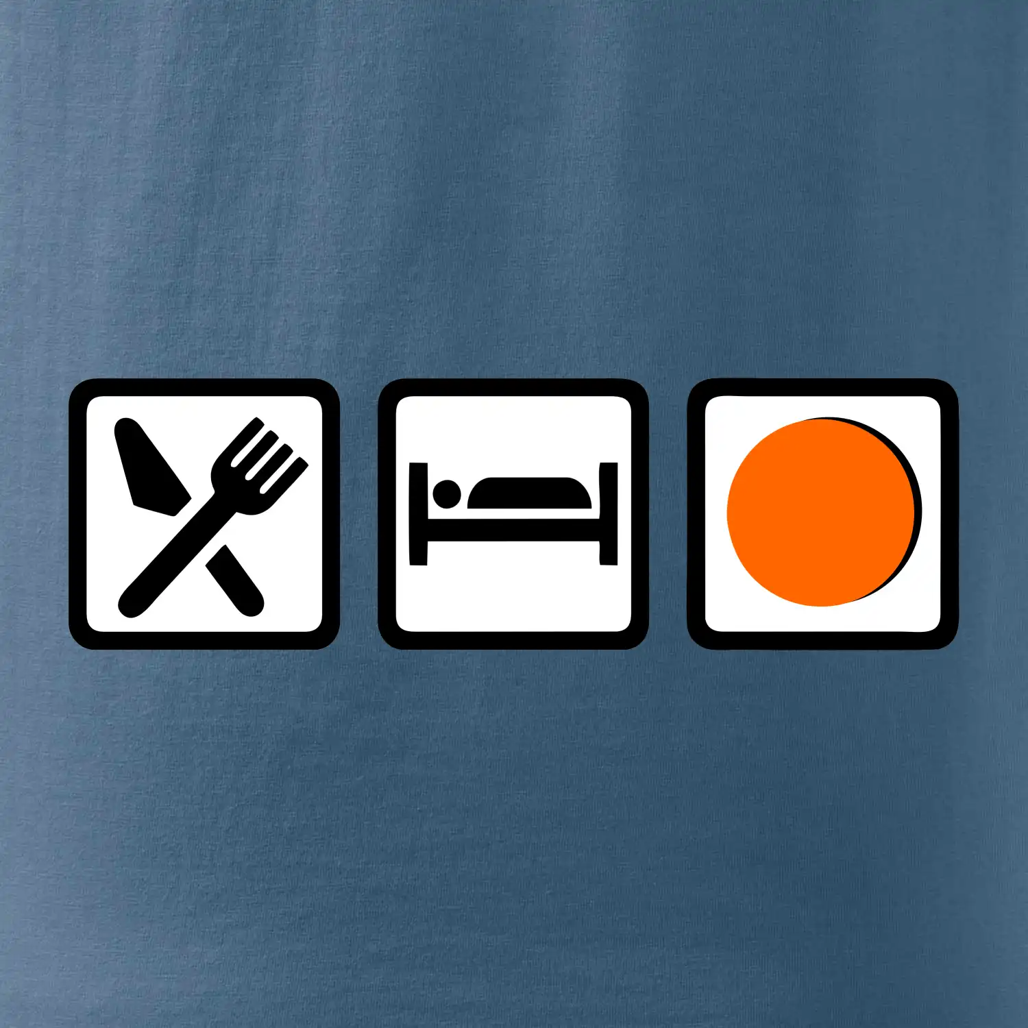 Eat sleep repat  hokejbal v řadě