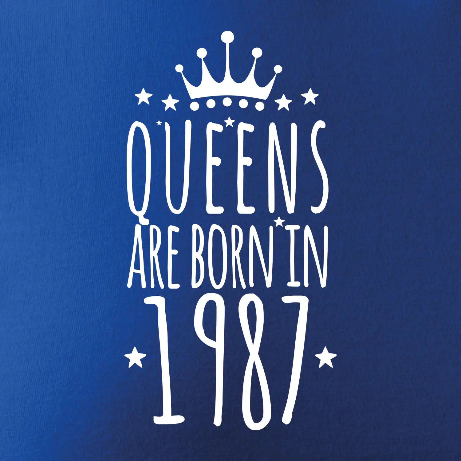 Queens are born in 1987