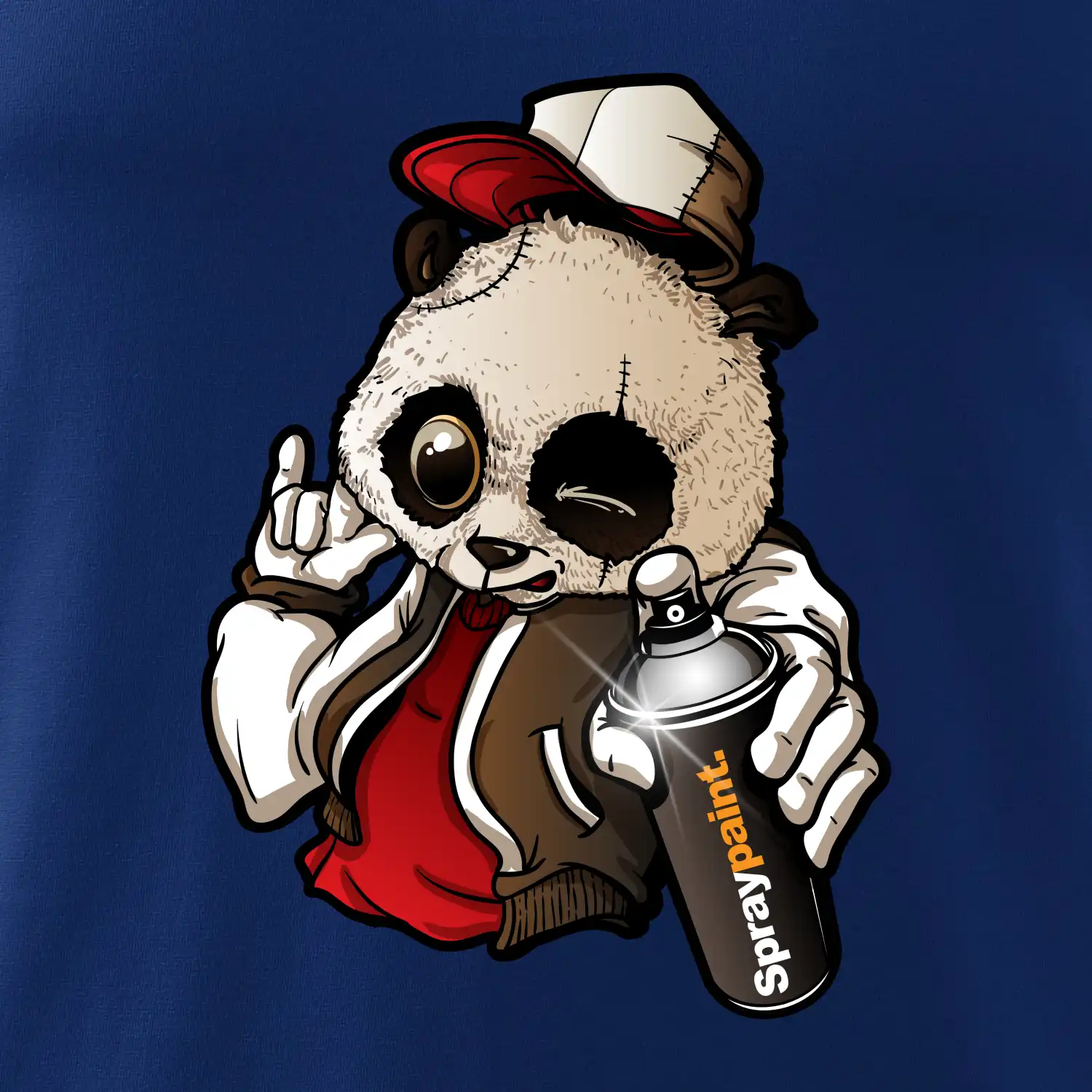 Graffiti panda