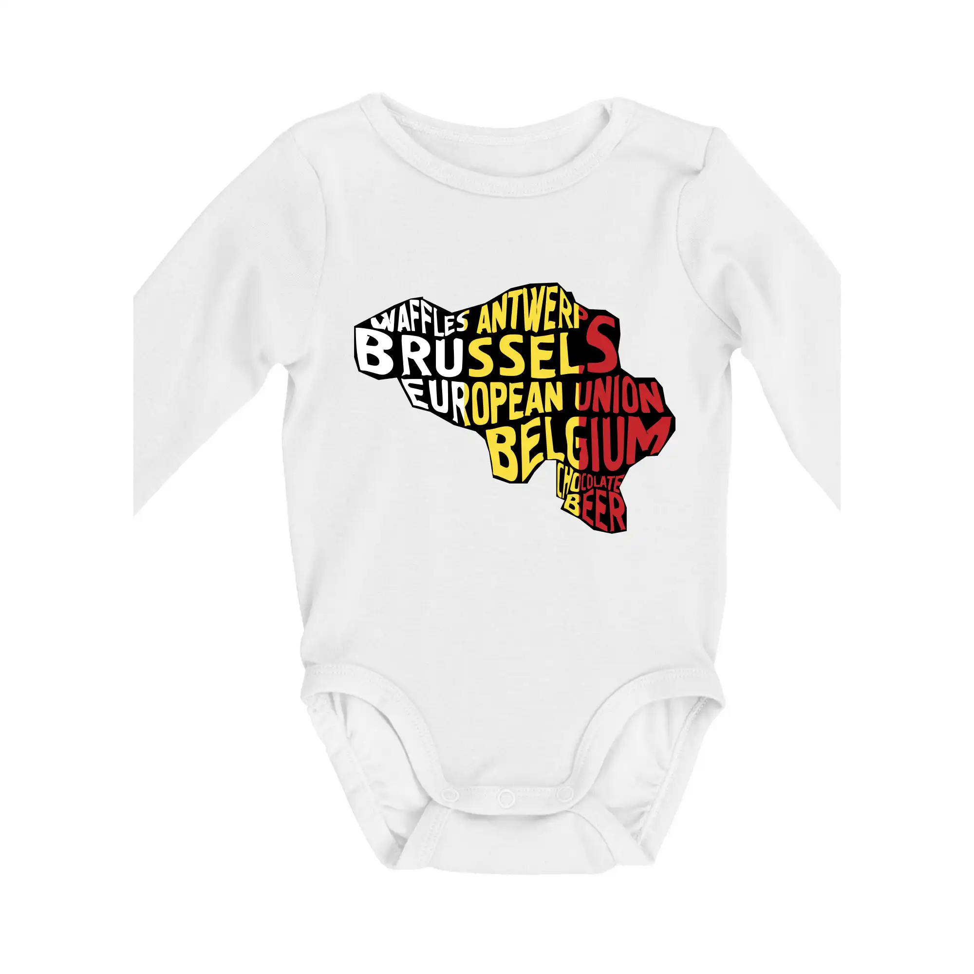 Mapy - názvy měst - Belgie