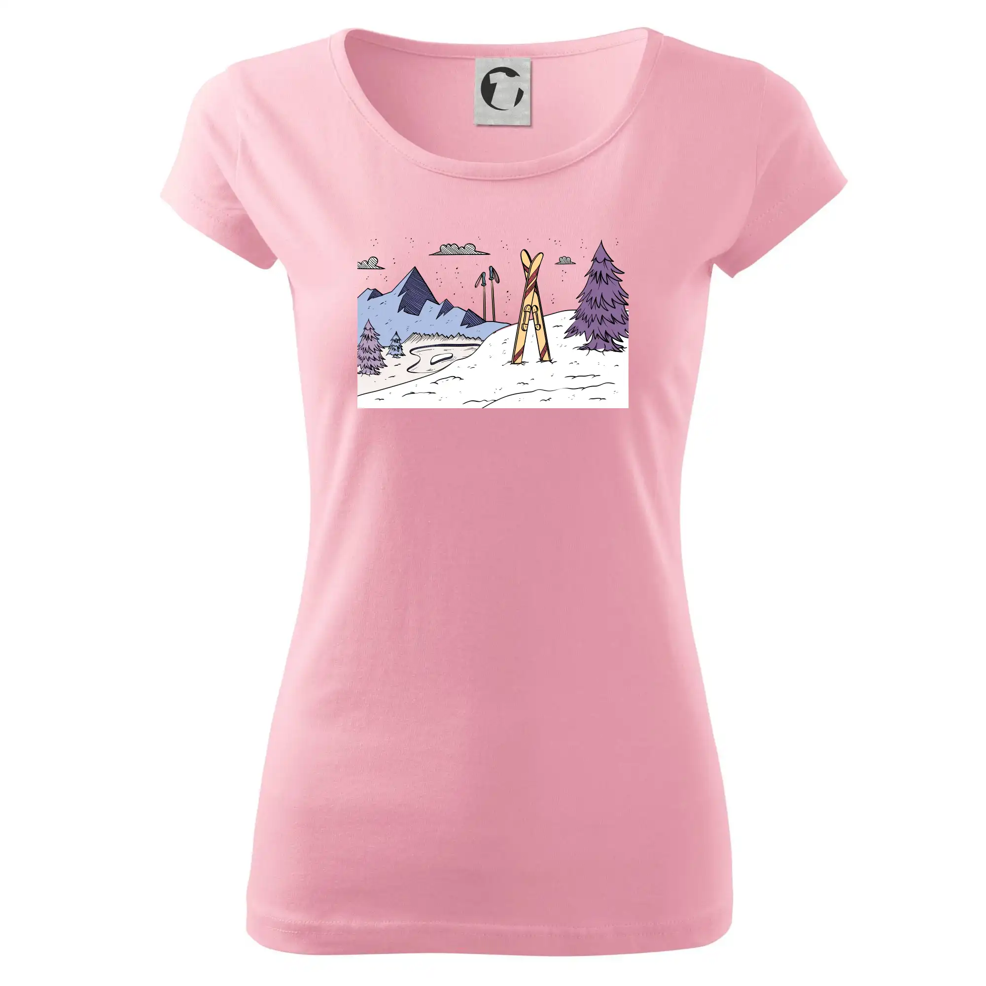 Panorama lyžování