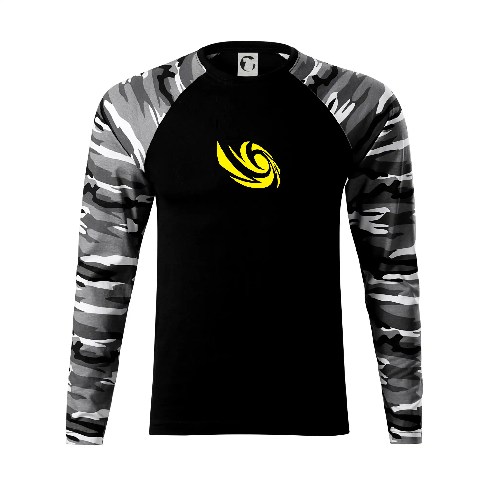 Tričká, mikiny a šiltovky pre Youtubery - Vortex logo samostatné - Camouflage LS