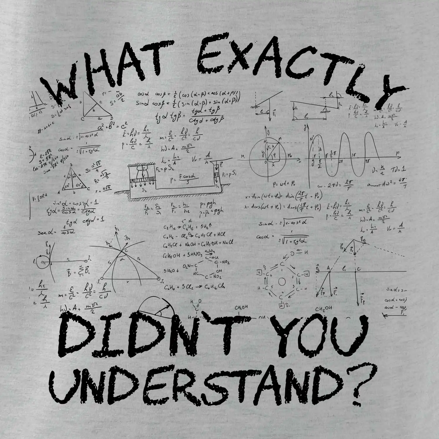 What exactly didnt you understand - physics
