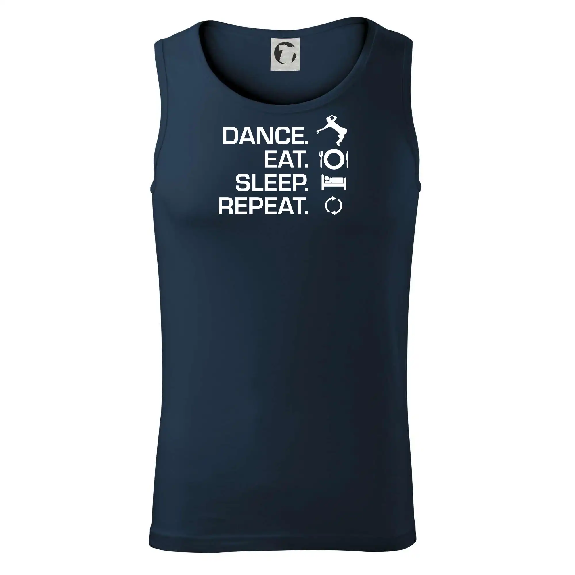 Dance eat sleep repeat - Kluk - Tielko pánske Core