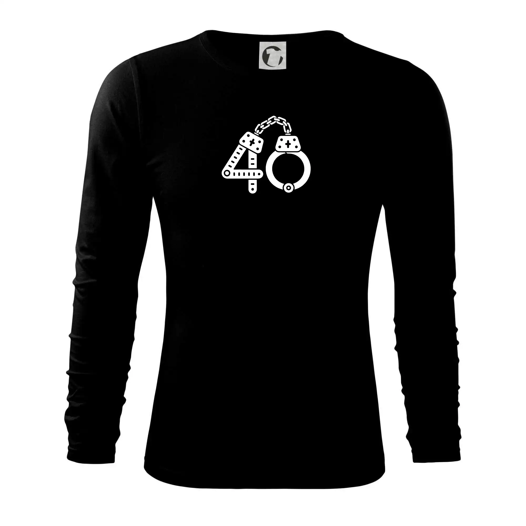 Narozeninové tričko pro policajta - pouta 40