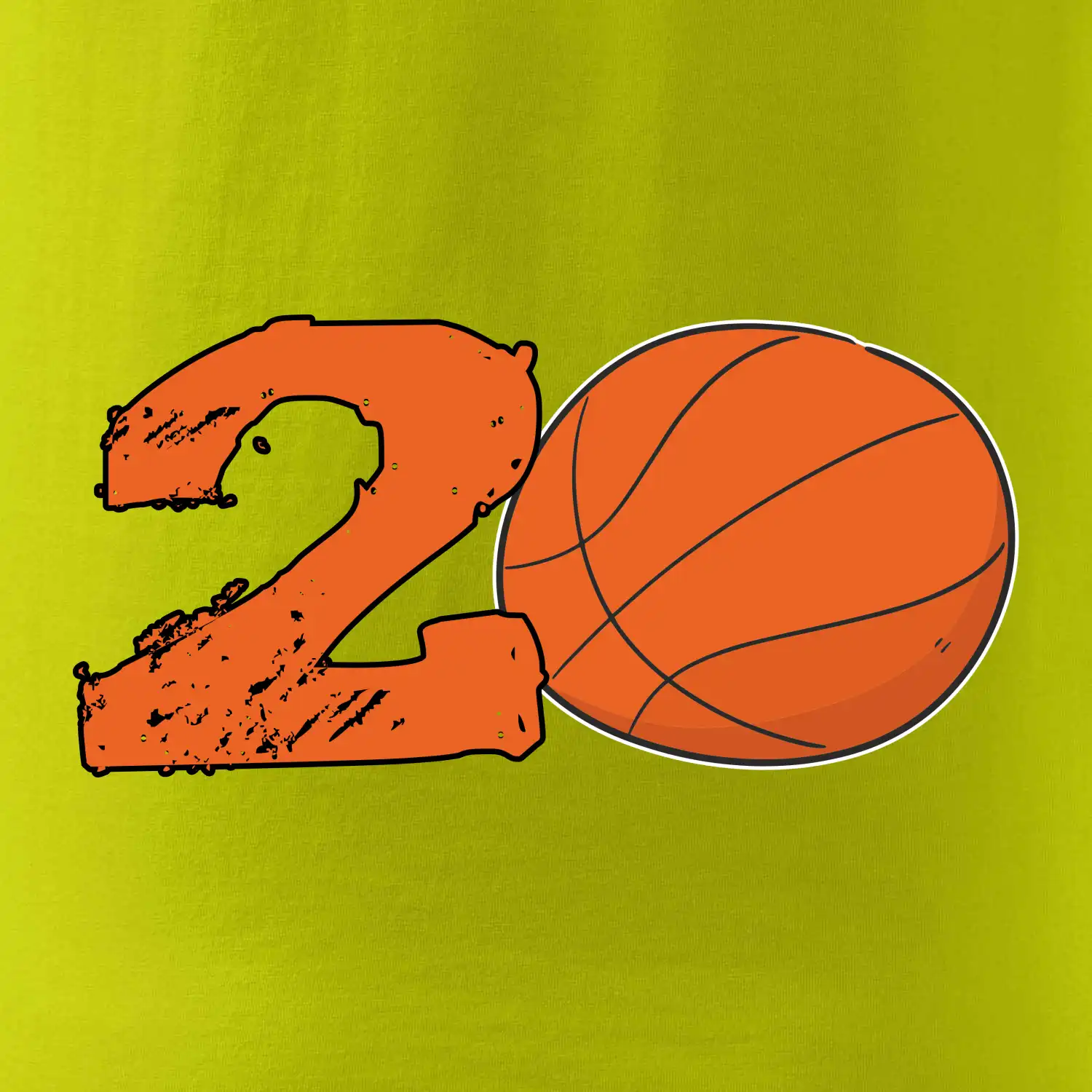 Basketball kulaté narozeniny 20