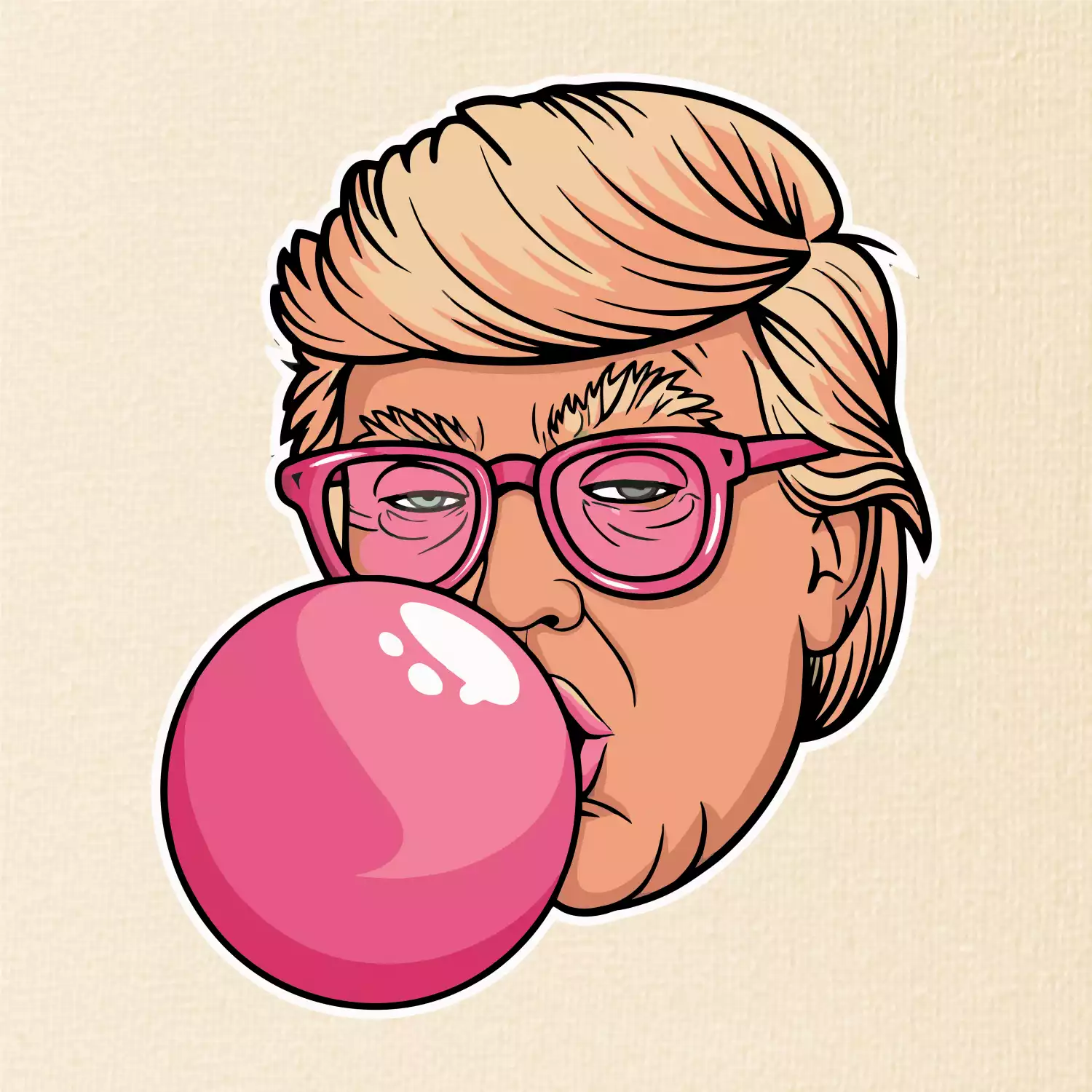 Trump gum
