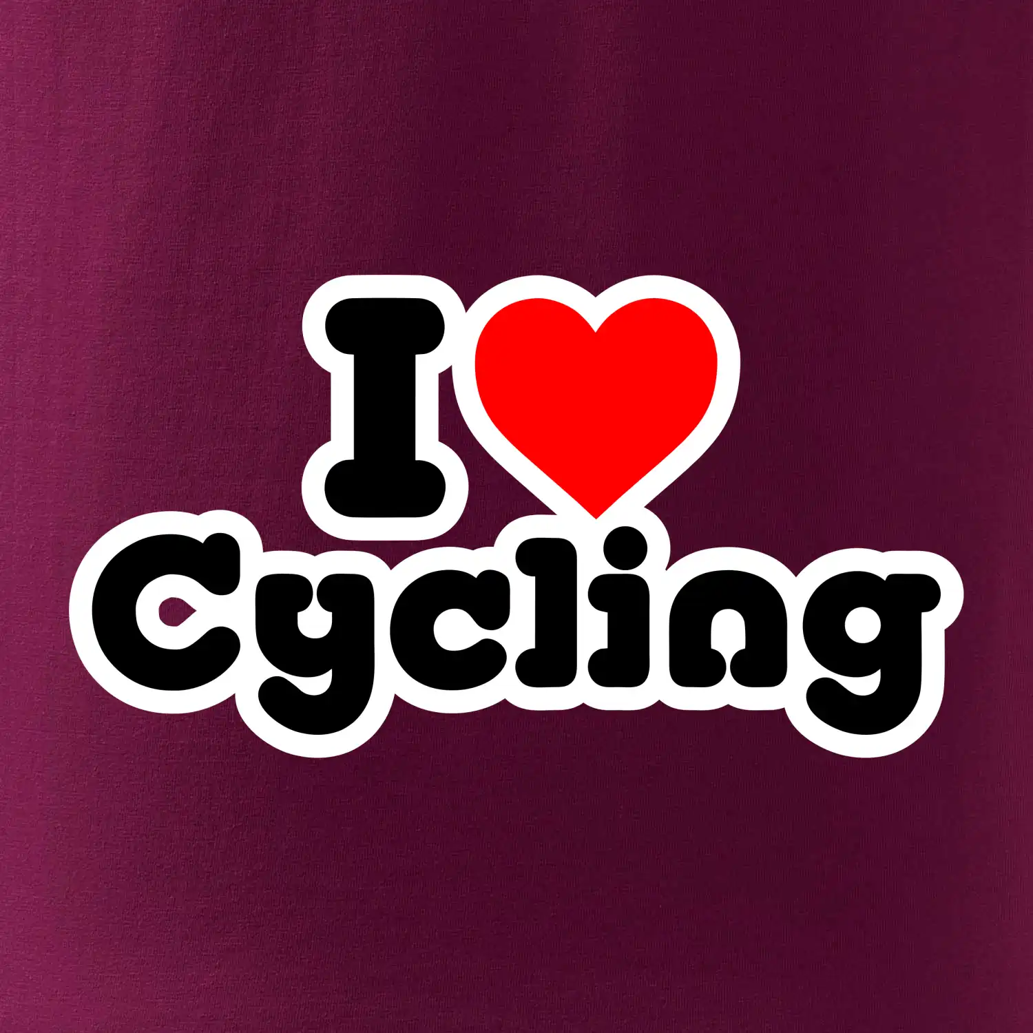 I love cycling