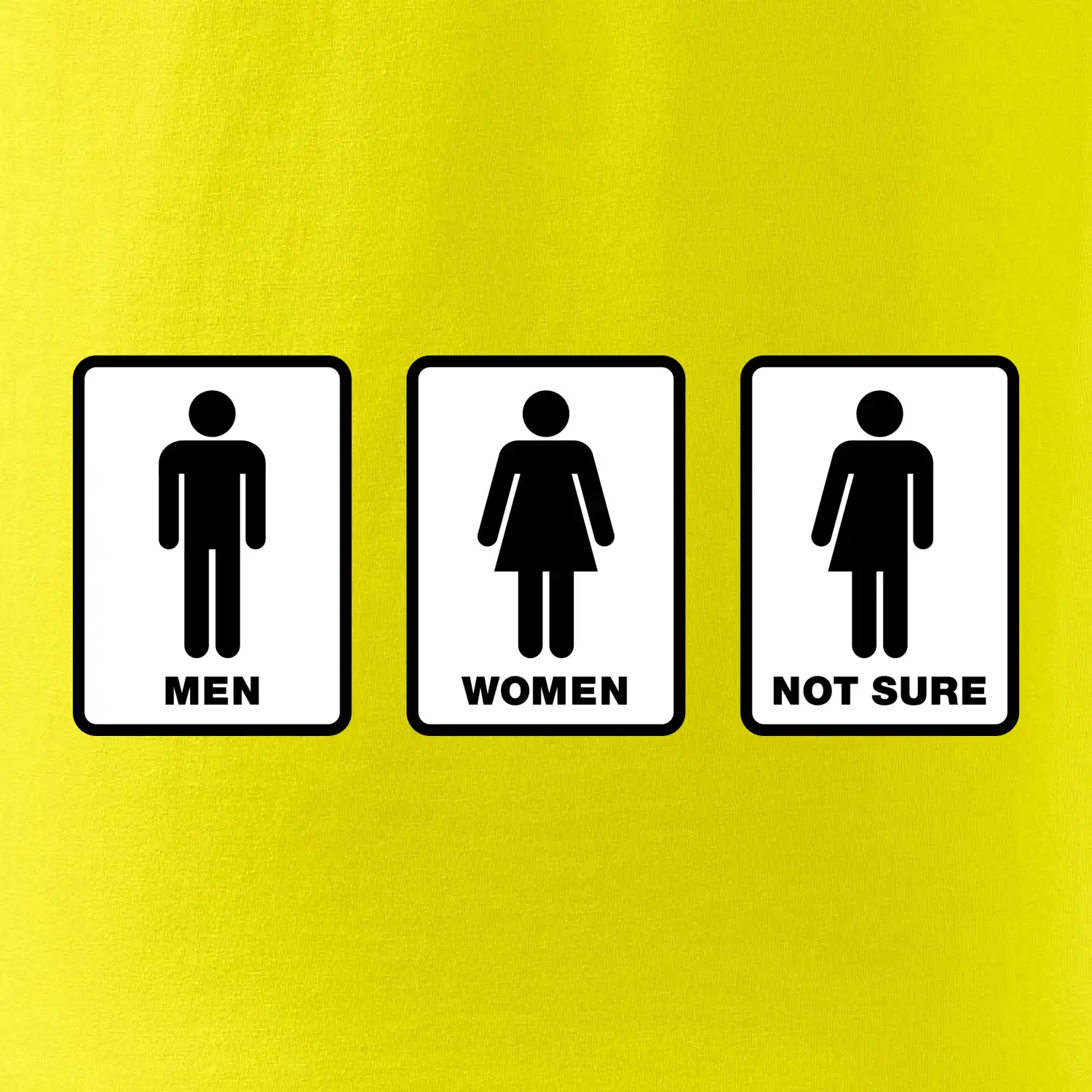 Men, woman, not sure (Hana-creative)