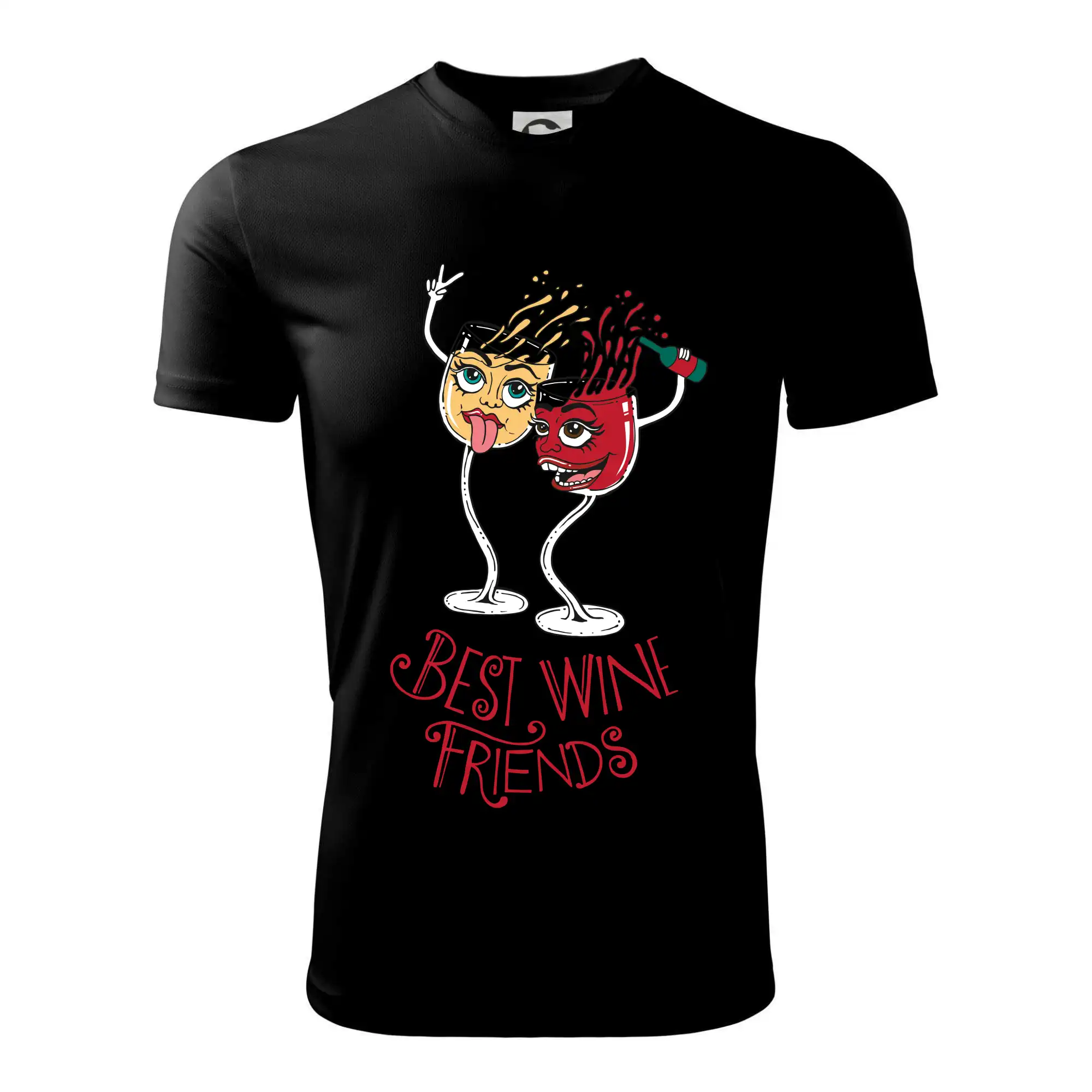 Best wine friends dancing (Pecka design)