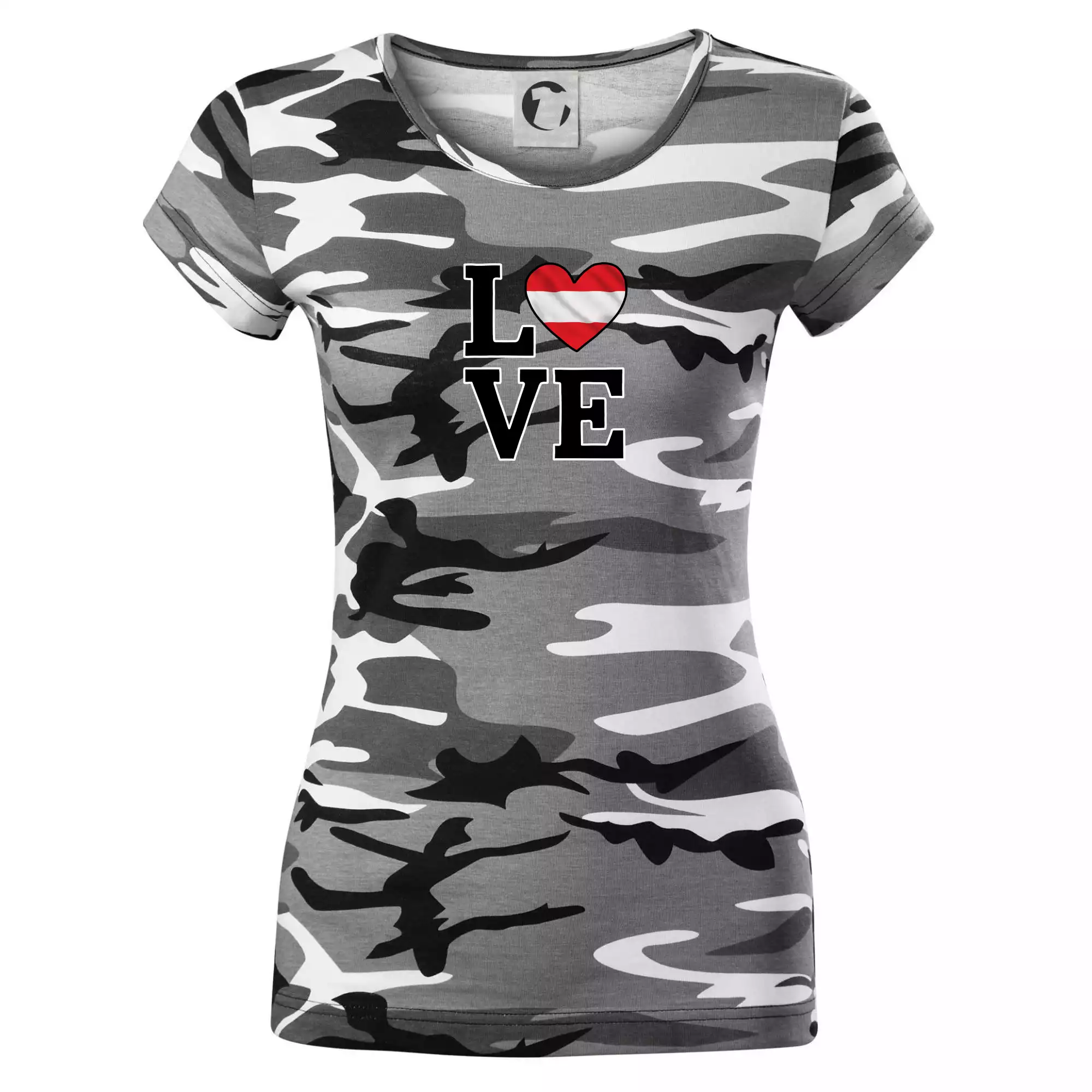 Love Rakouská vlajka