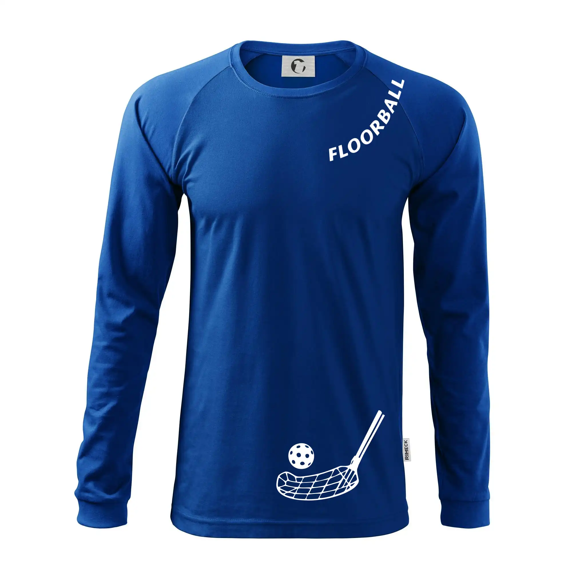 Floorball nápis šikmo