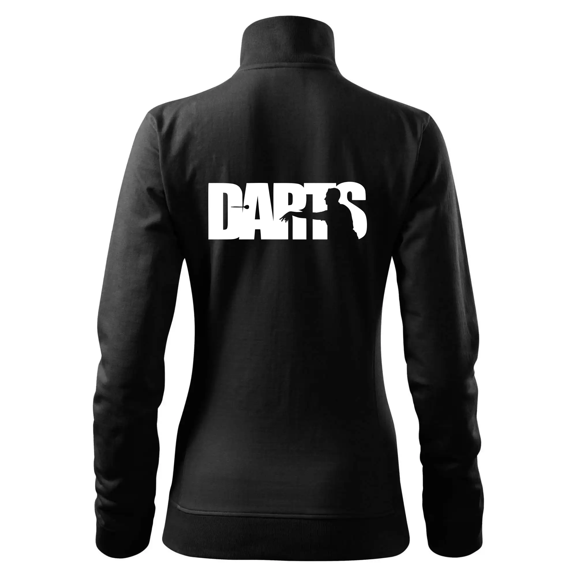 Darts - nápis se šipkařem