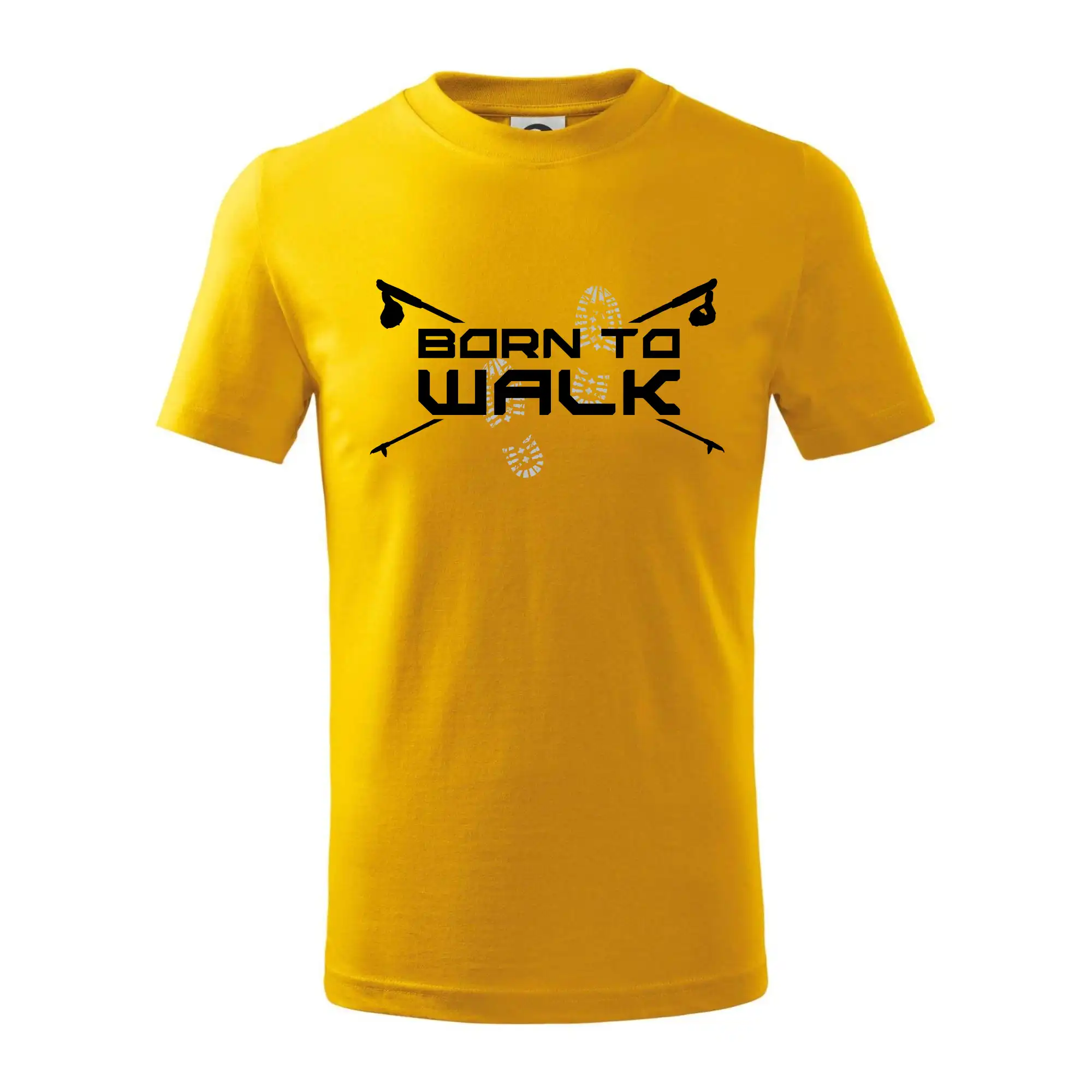 Trička pre cestovateľov - Born to walk - Tričko detské bavlnené