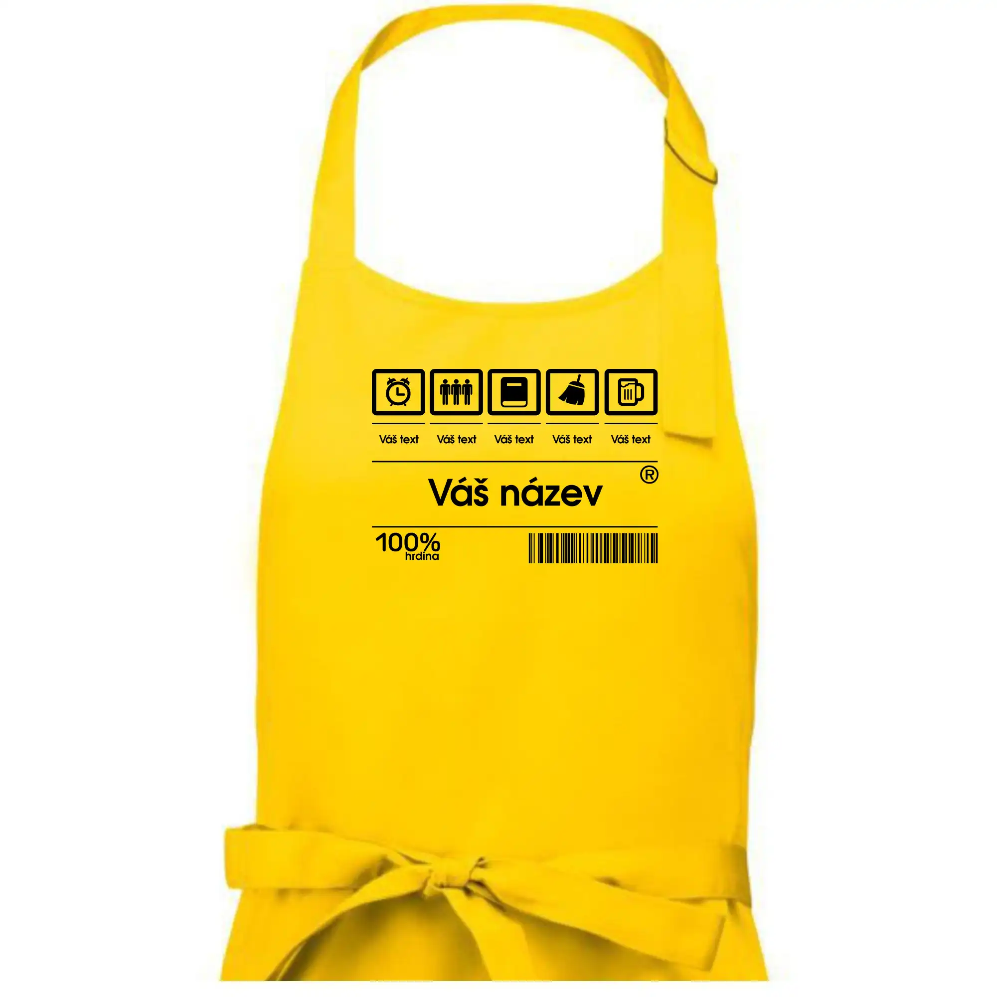 Čárový kód - Vlastní text