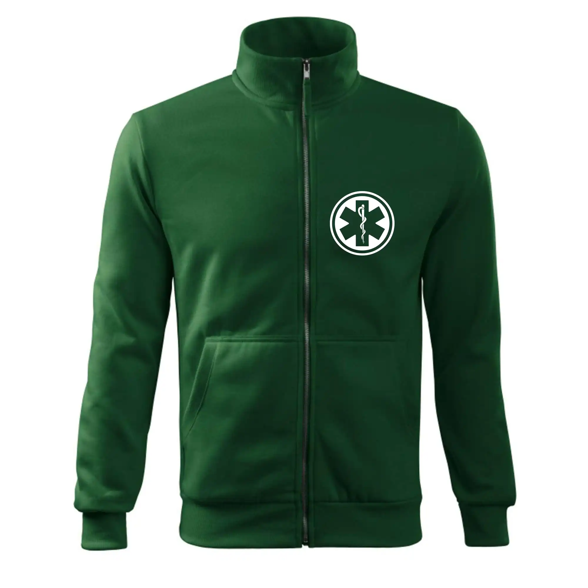 Tričká a mikiny pre záchranárov a lekárov - Kvalitné oblečenie pre zdravotníkov - Rescue logo samostatné guľaté - Mikina bez kapucne Adventure