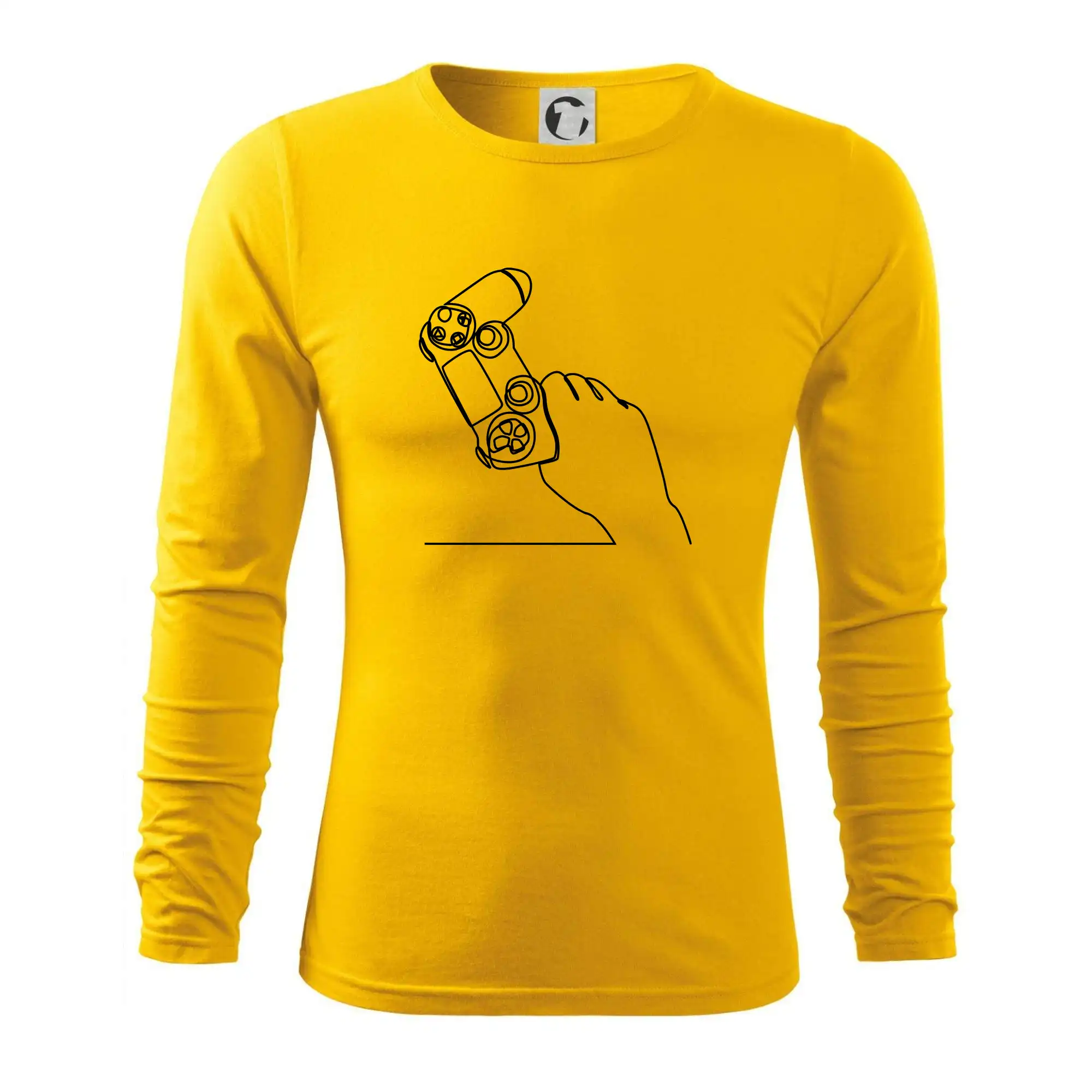 Tričká a mikiny s obrázkami jedným ťahom - Herný ovládač jedným ťahom - Tričko s dlhým rukávom FIT-T long sleeve